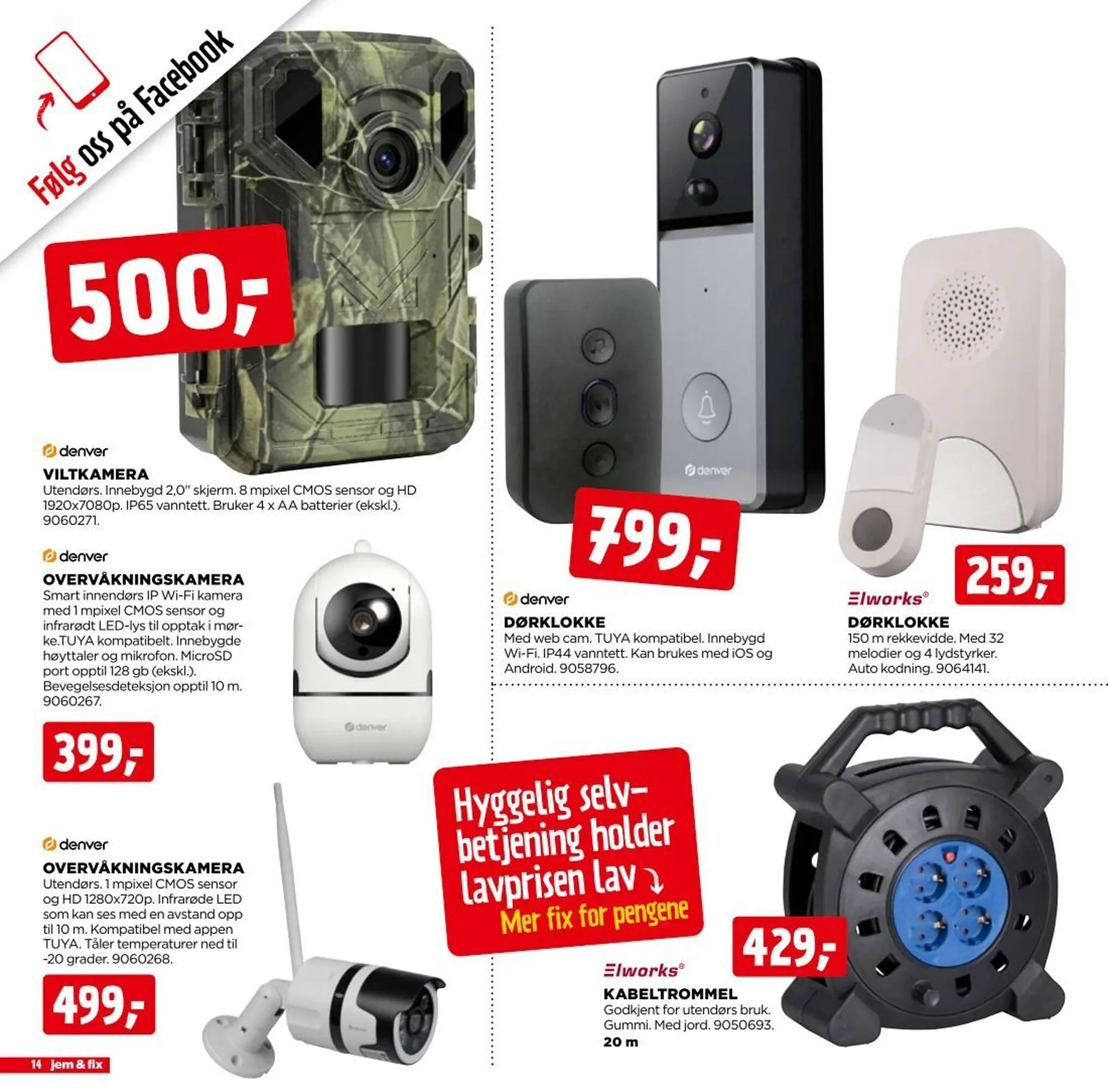 jem & fix Kundeavis fra 9. mars til 15. mars 2025 - kundeavisside 14