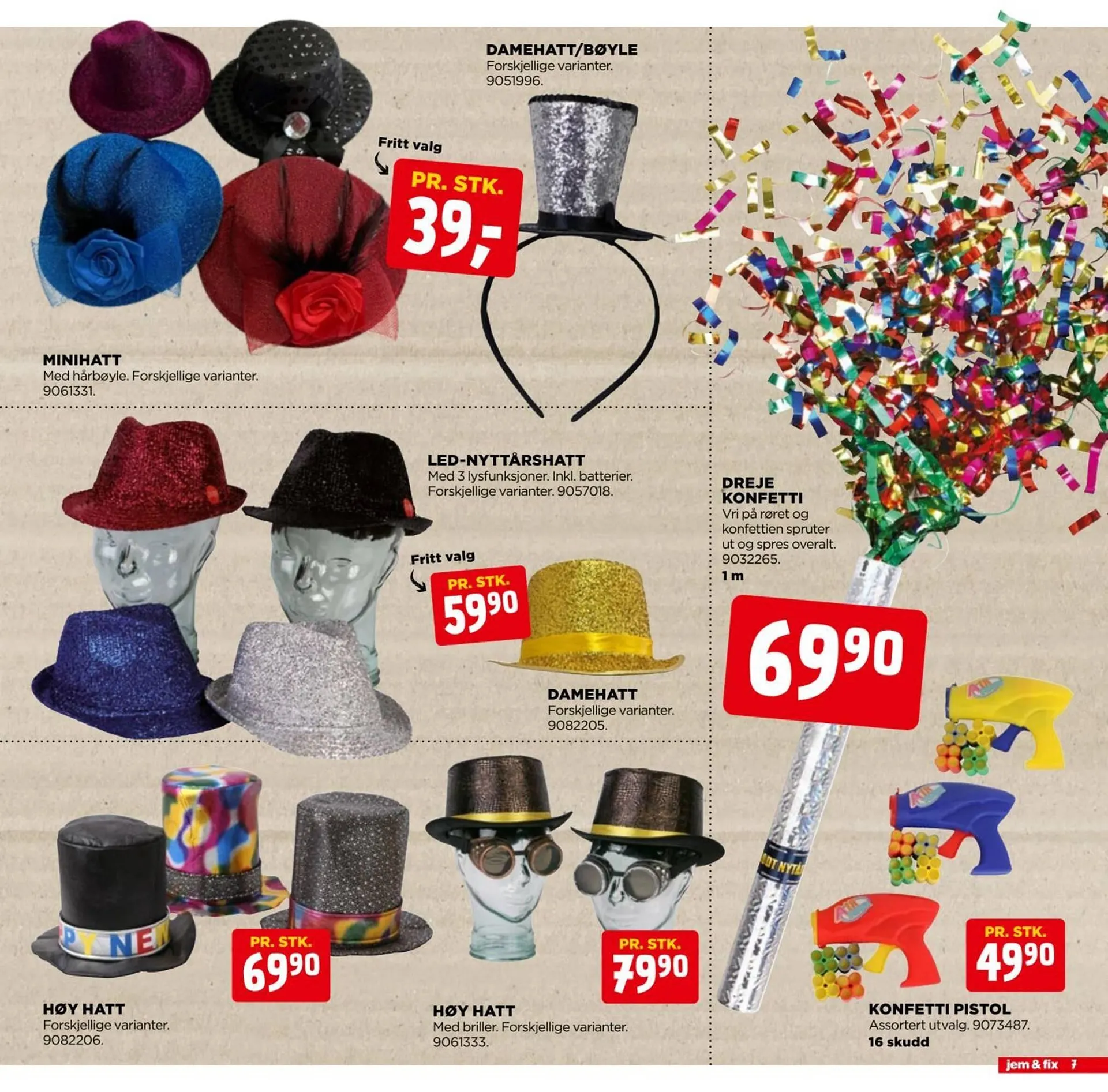 Jem & fix kundeavis fra 21. desember til 1. januar 2026 - kundeavisside 7