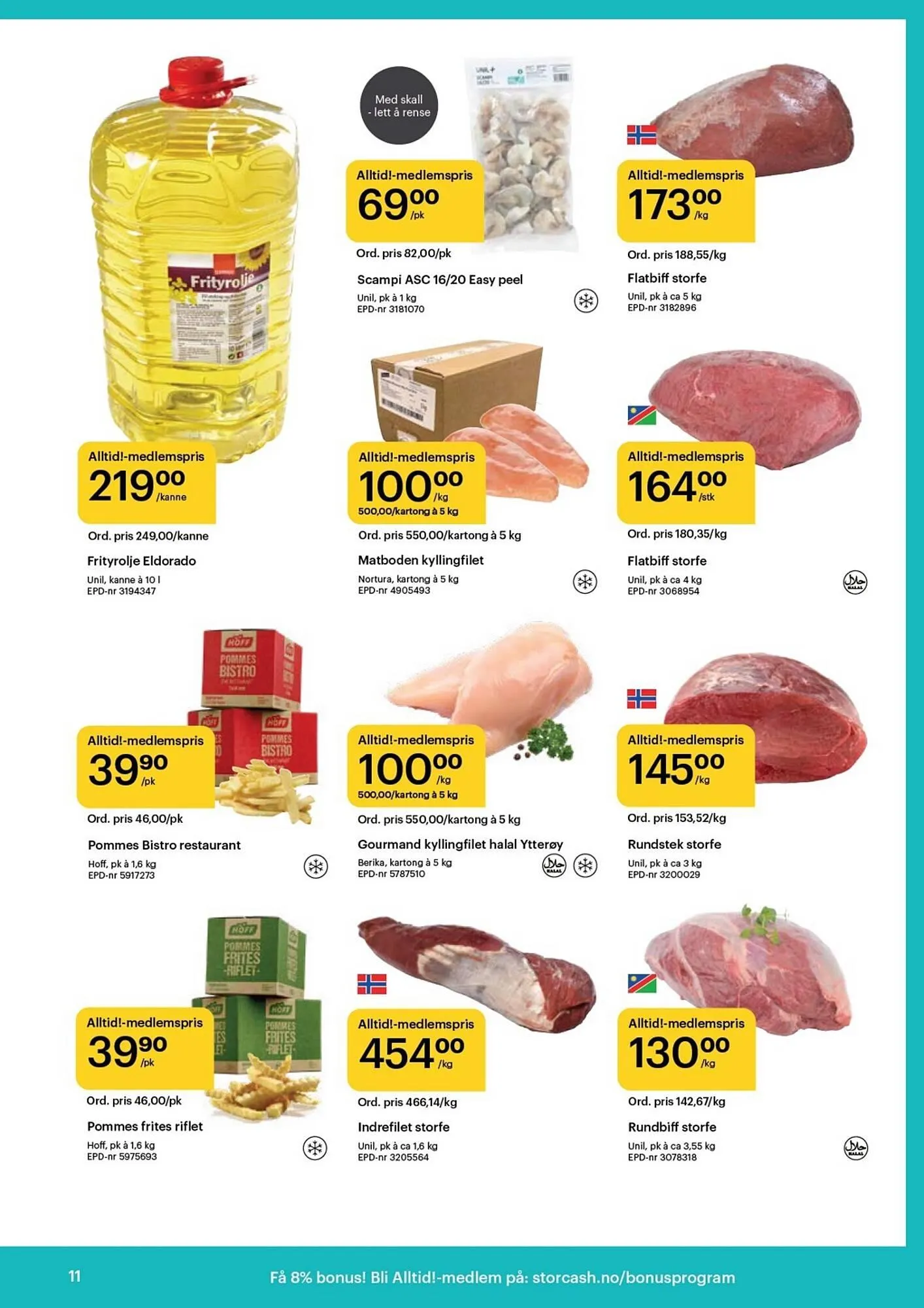 Storcash Kundeavis fra 26. august til 7. september 2024 - kundeavisside 11