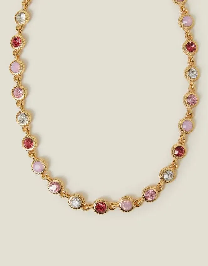 Eclectic Gem Collar Necklace