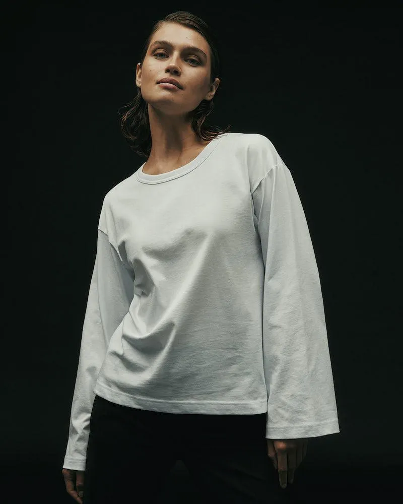 Oversized genser i bomull