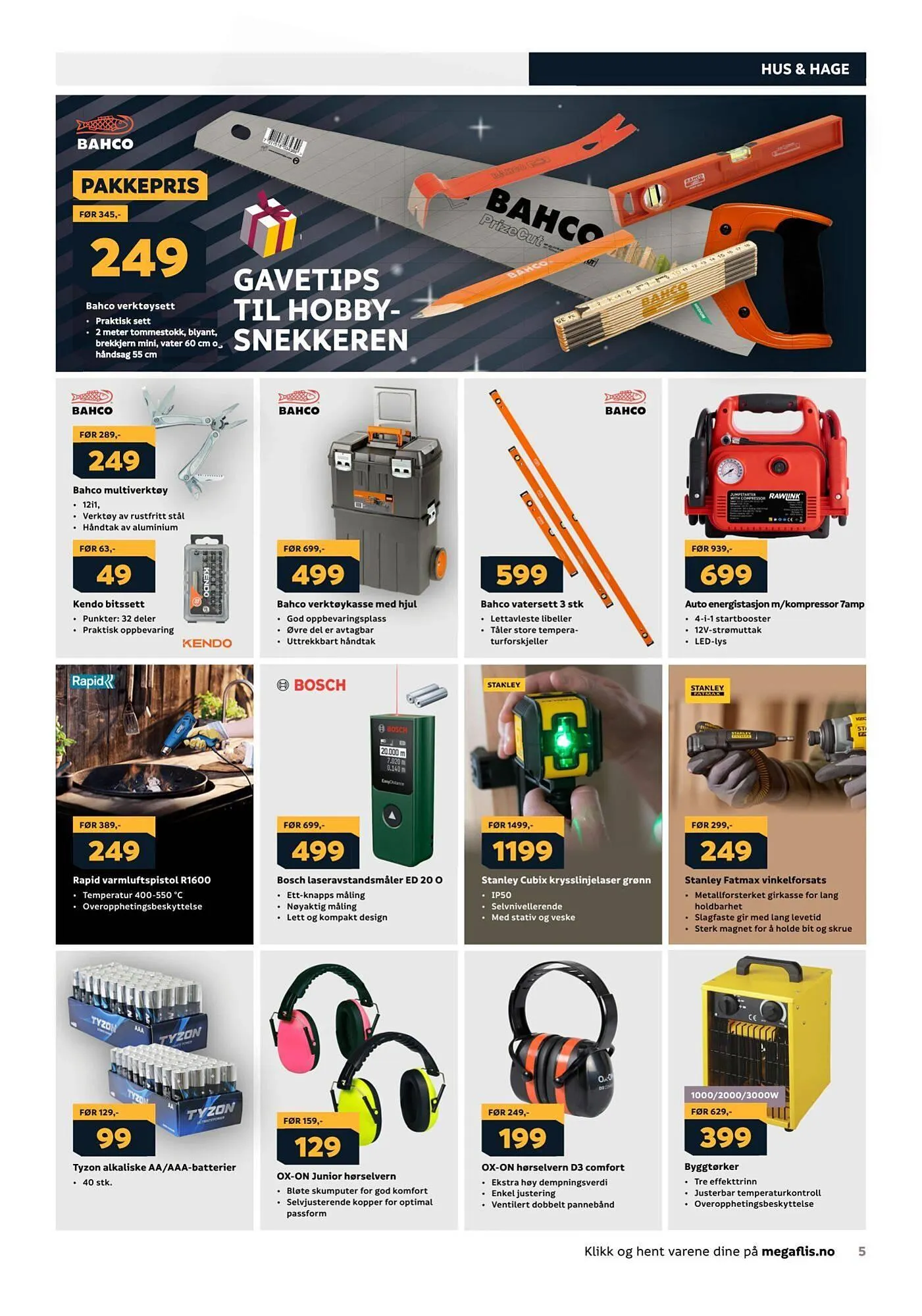 Megaflis kundeavis fra 4. desember til 29. desember 2025 - kundeavisside 5