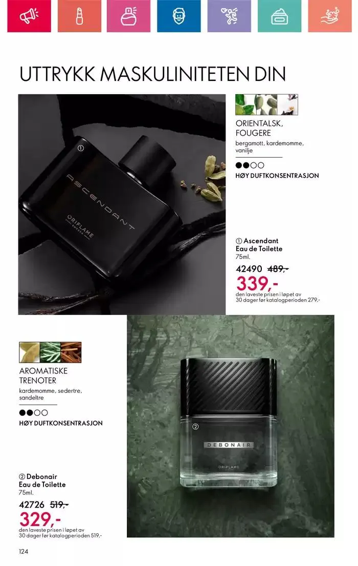 ORIFLAME Kundeavis fra 26. oktober til 9. november 2024 - kundeavisside 124