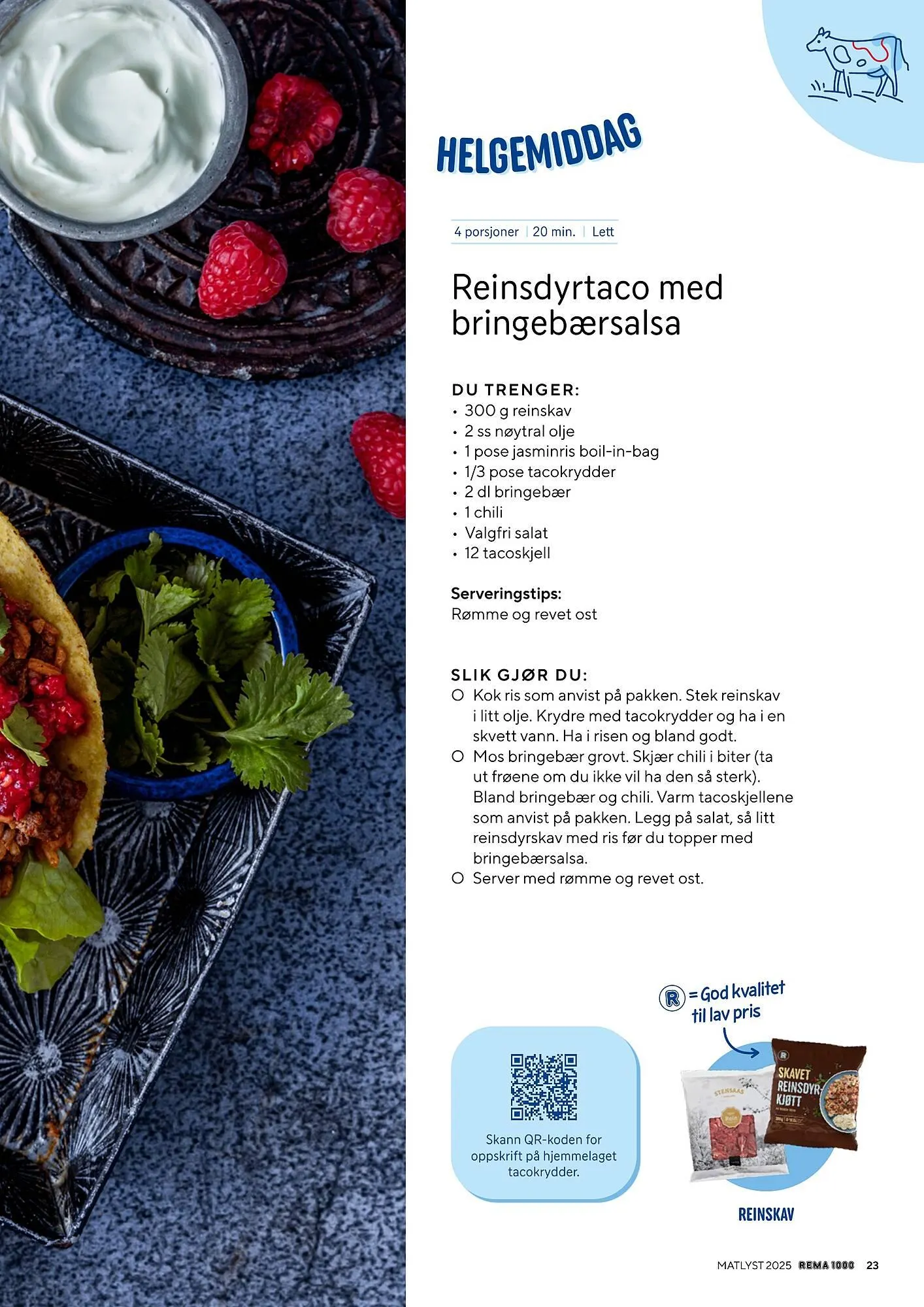 Rema 1000 Kundeavis fra 1. januar til 27. april 2025 - kundeavisside 23