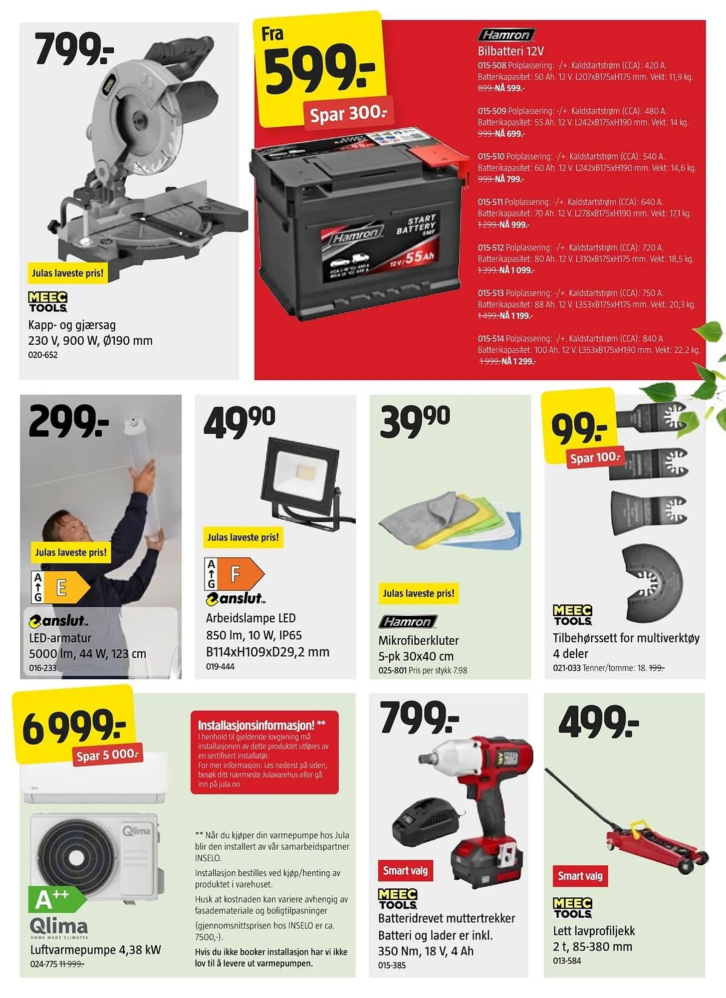 Jula Kundeavis fra 27. februar til 19. mars 2025 - kundeavisside 3