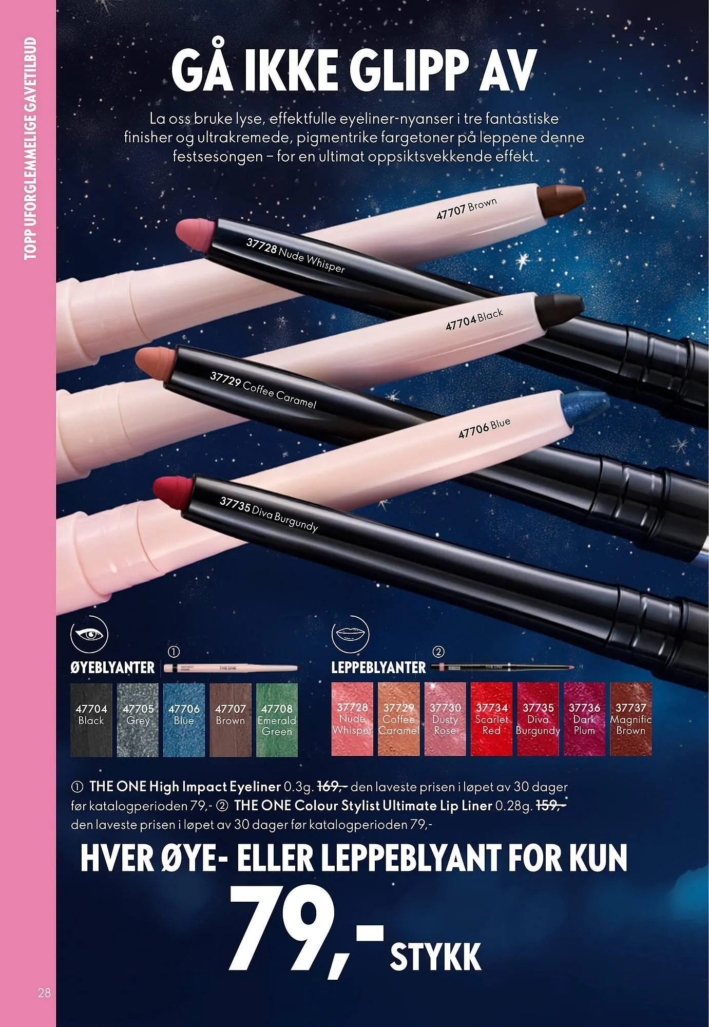 Oriflame katalog fra 10. desember til 30. desember 2025 - kundeavisside 28