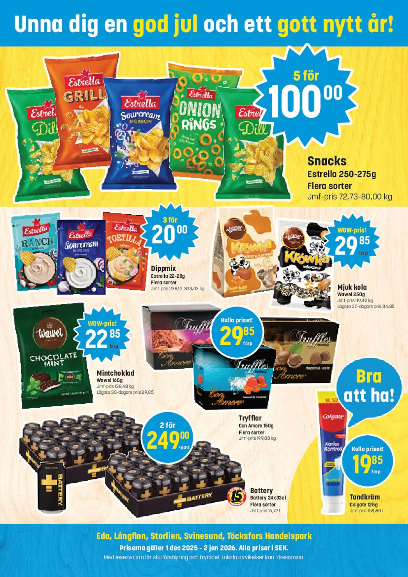 Eurocash kundeavis fra 8. desember til 2. januar 2026 - kundeavisside 4