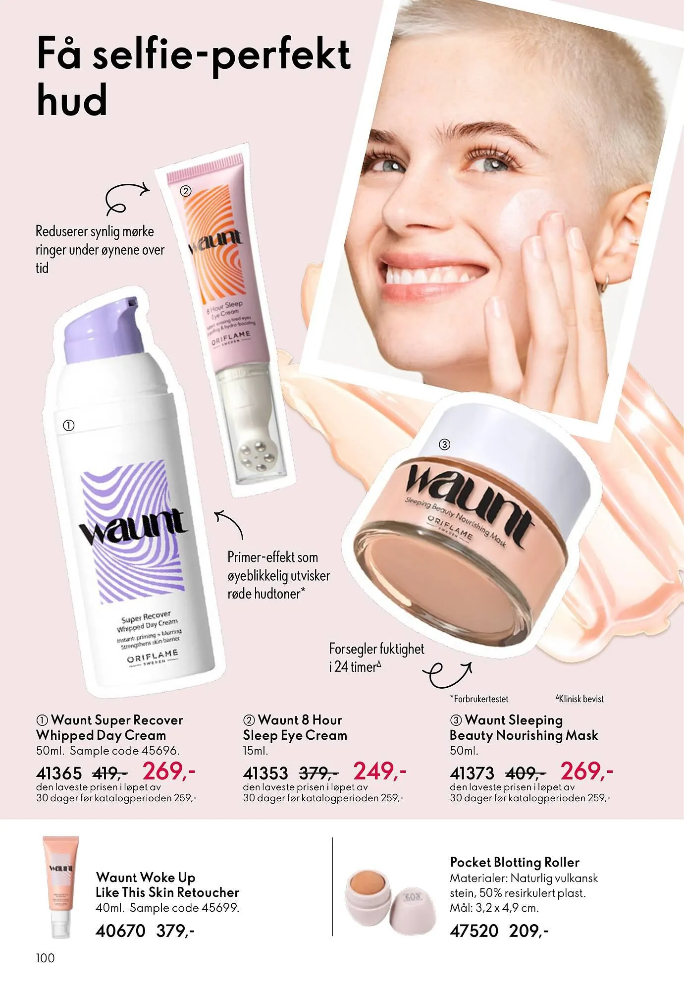 Oriflame katalog fra 11. mars til 31. mars 2026 - kundeavisside 100