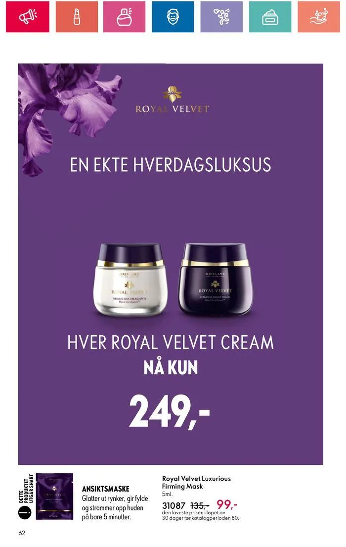 ORIFLAME Kundeavis fra 20. juni til 4. juli 2024 - kundeavisside 62