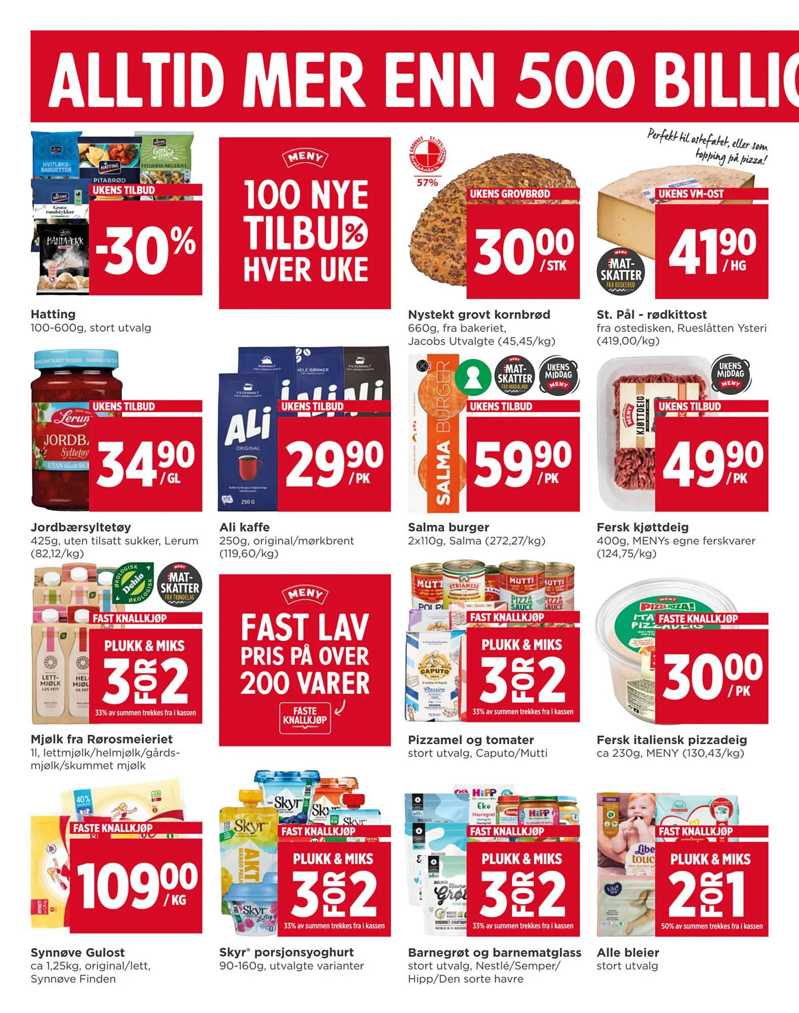 Meny Kundeavis fra 24. september til 27. september 2023 - kundeavisside 6