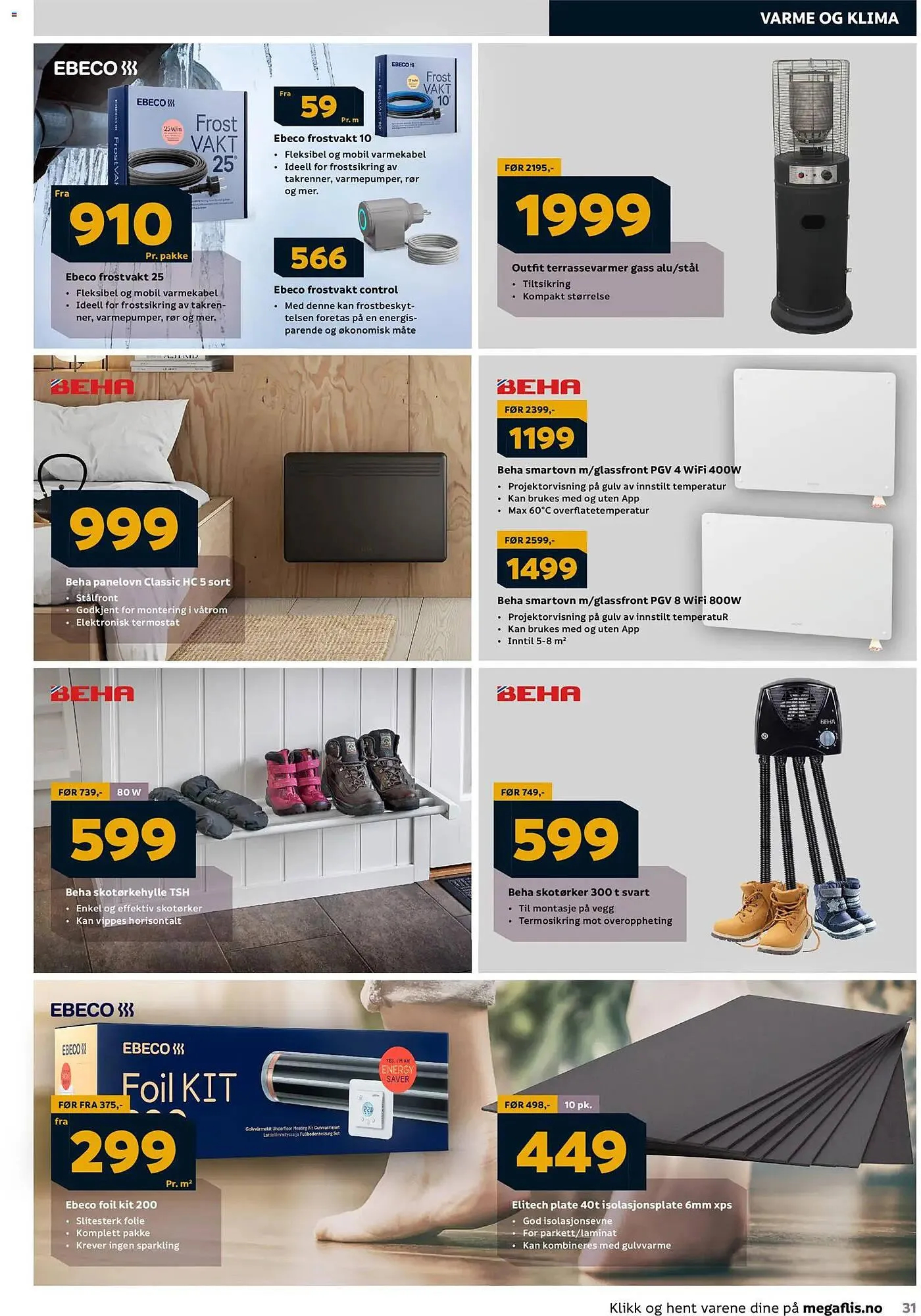 Megaflis kundeavis fra 30. oktober til 16. november 2025 - kundeavisside 31