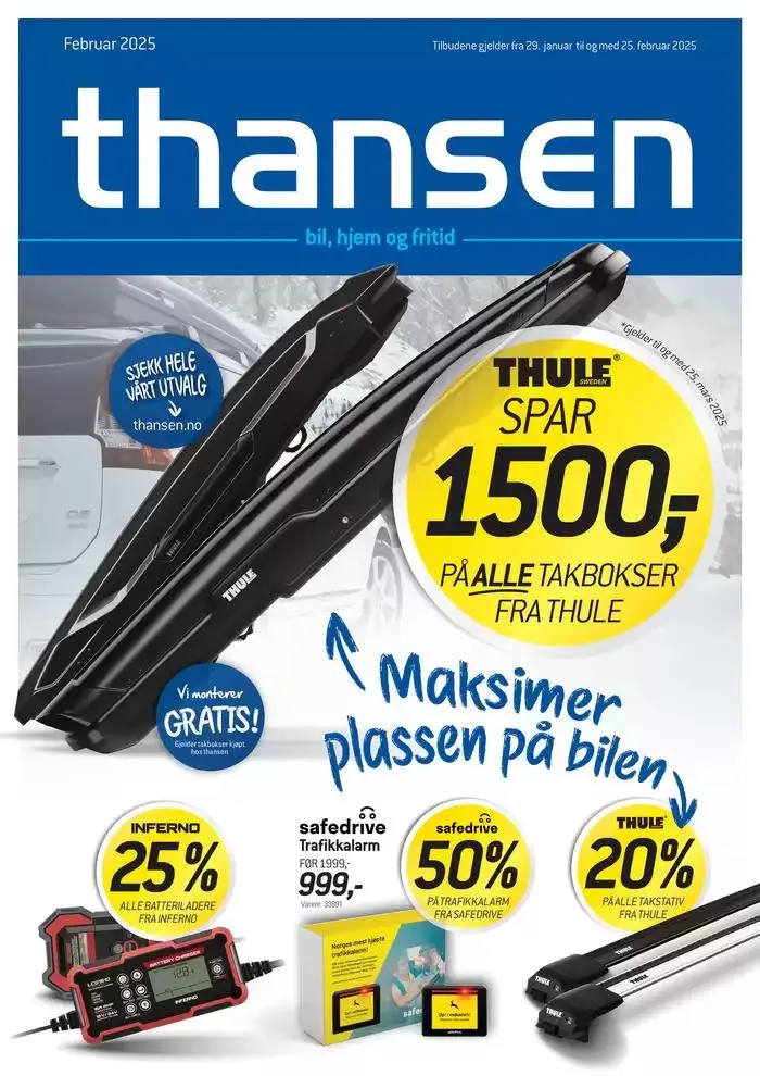 Aktuell kundeavis Thansen - 1
