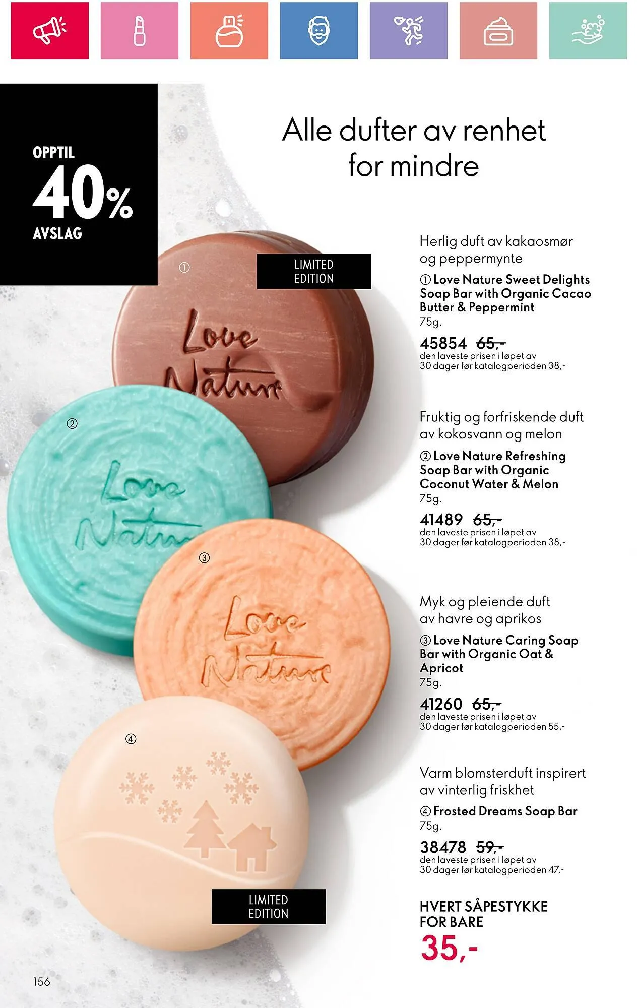 Oriflame Kundeavis fra 5. januar til 25. januar 2025 - kundeavisside 156