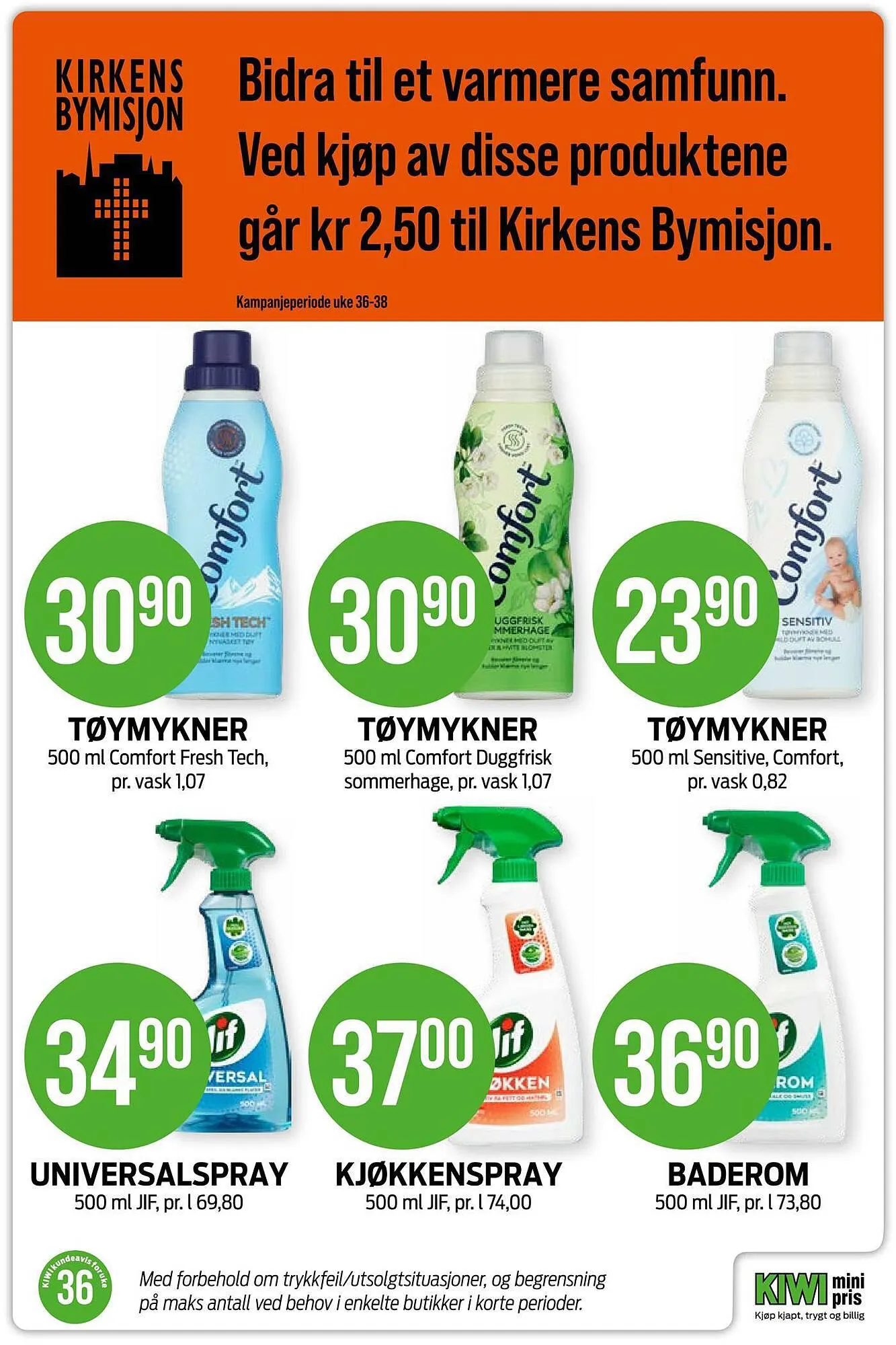 Kiwi Kundeavis fra 3. september til 10. september 2023 - kundeavisside 25