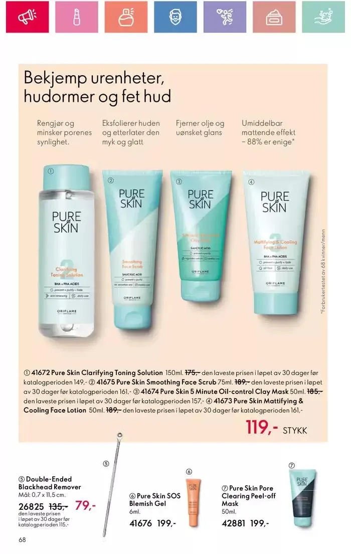 ORIFLAME Kundeavis fra 5. januar til 12. januar 2025 - kundeavisside 68