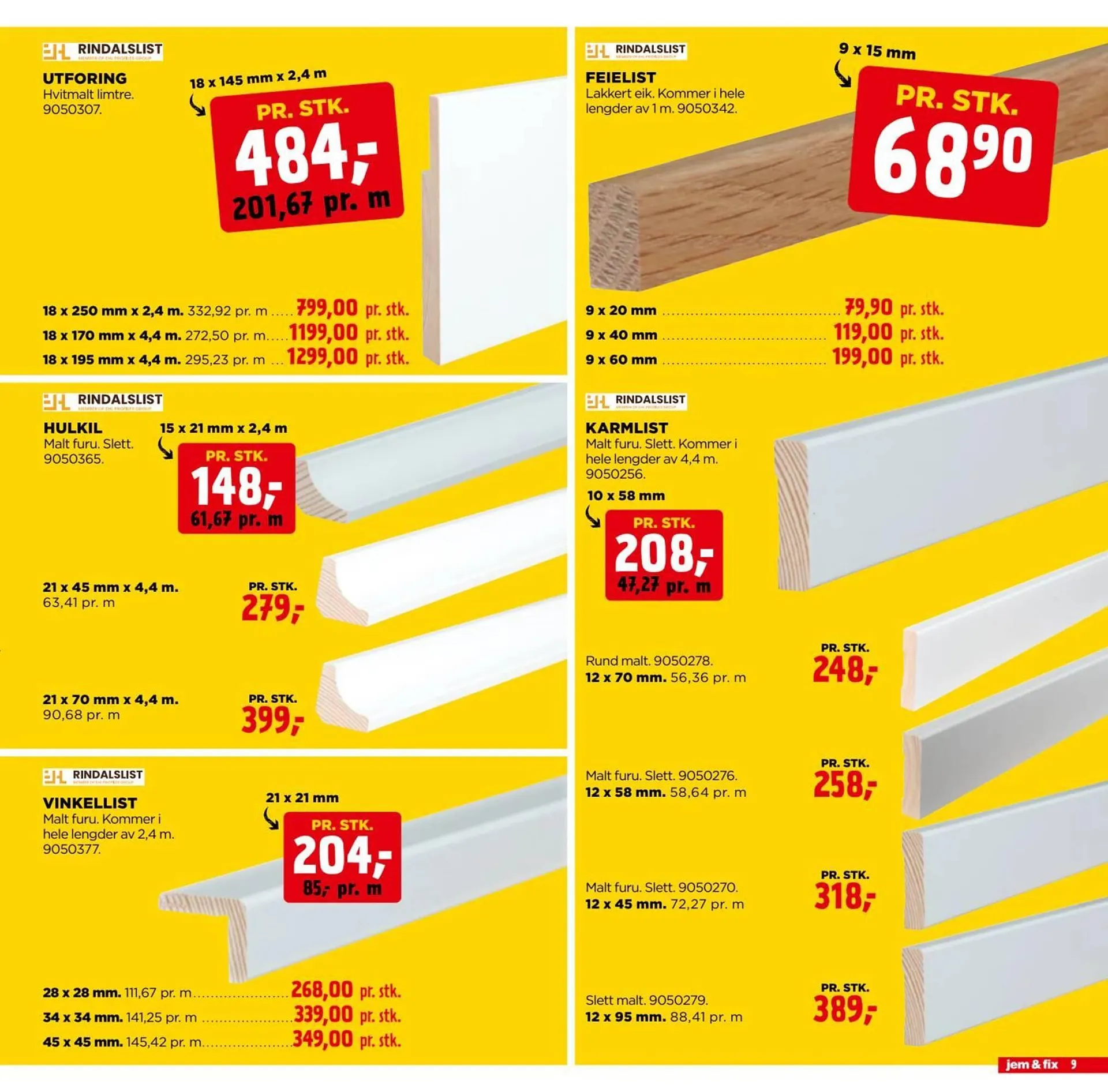 Jem & fix kundeavis fra 2. november til 8. november 2025 - kundeavisside 9
