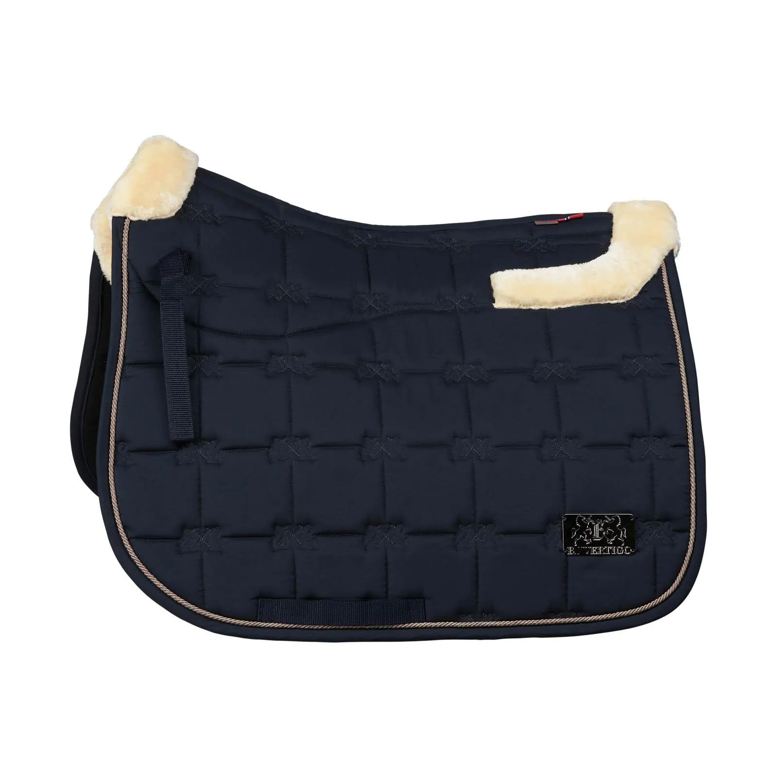 B Vertigo Alaska dressursjabrak med kant i fuskepels