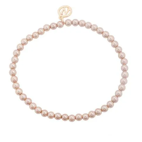 Pearl plain brace Golden