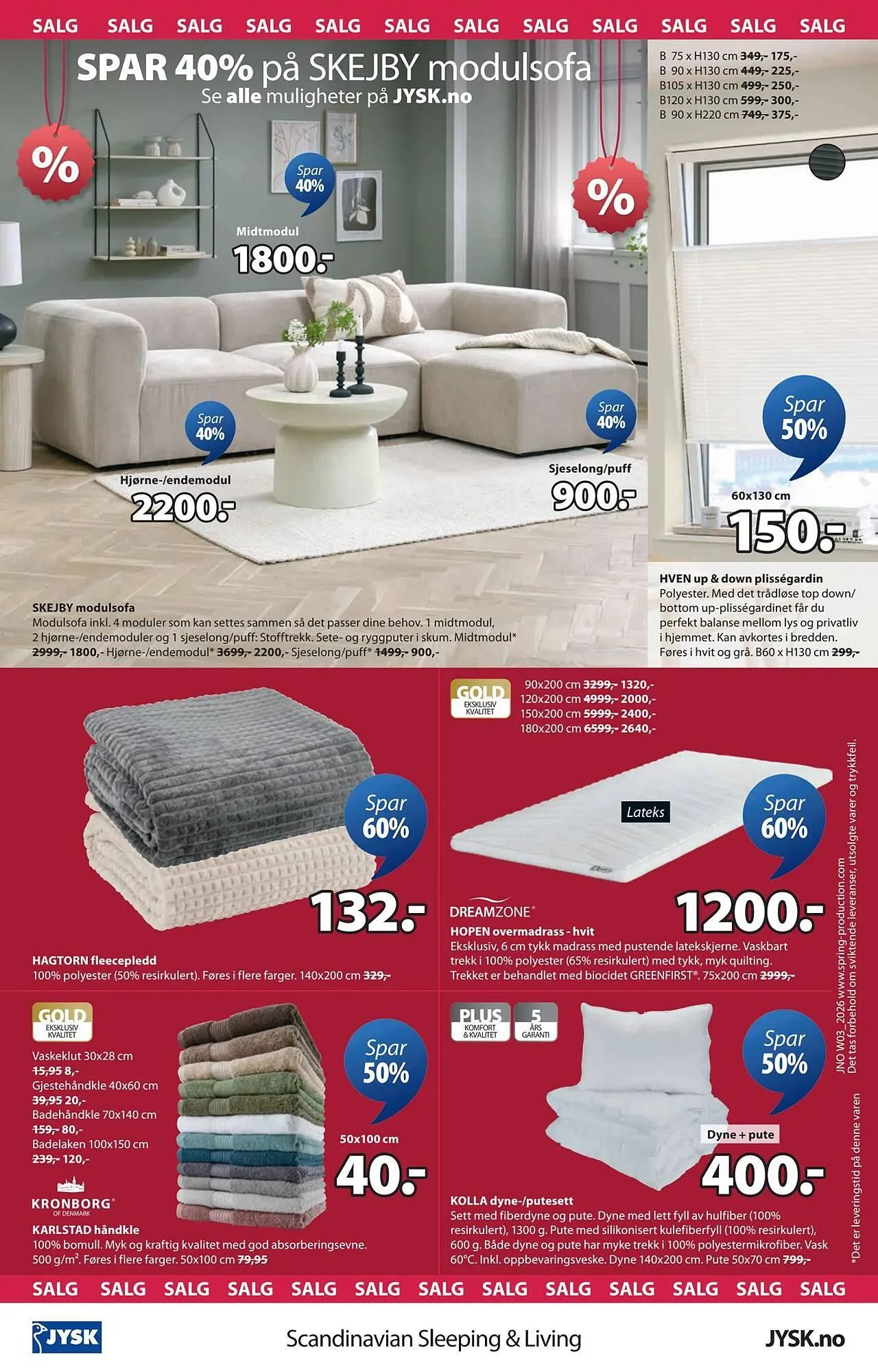JYSK kundeavis fra 12. januar til 25. januar 2026 - kundeavisside 24