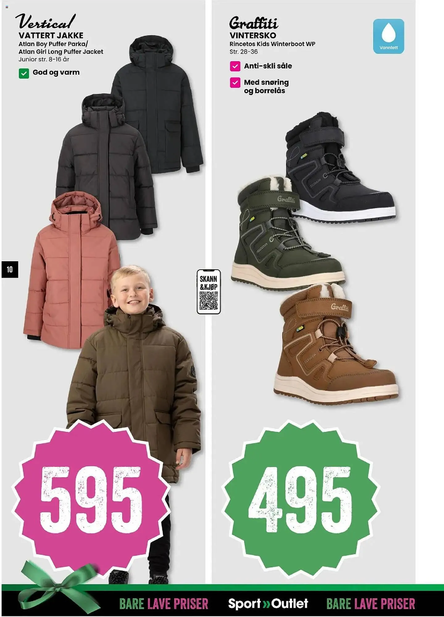 Sport Outlet kundeavis fra 2. desember til 24. desember 2025 - kundeavisside 10