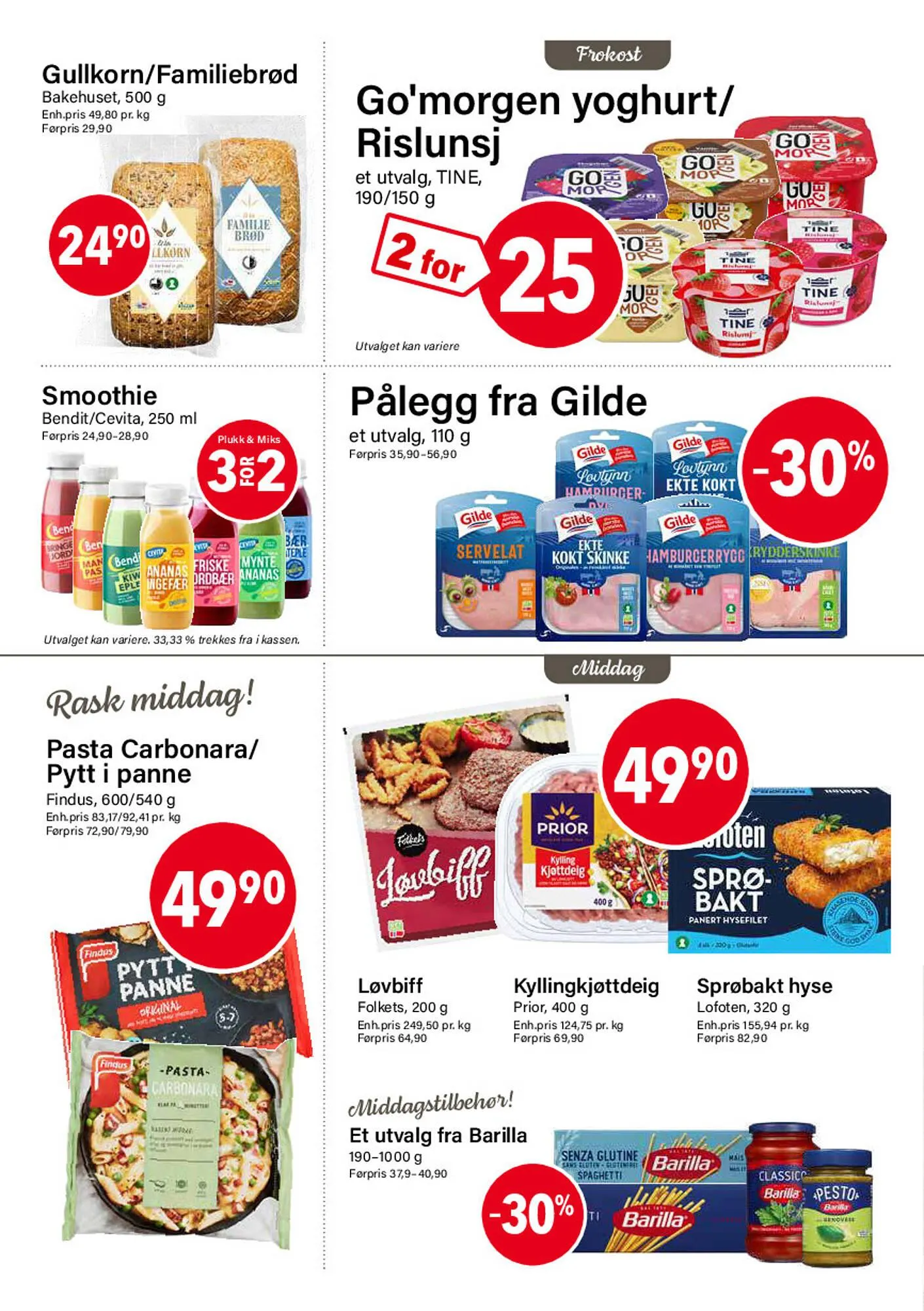 Nærbutikken kundeavis fra 1. januar til 31. januar 2026 - kundeavisside 2