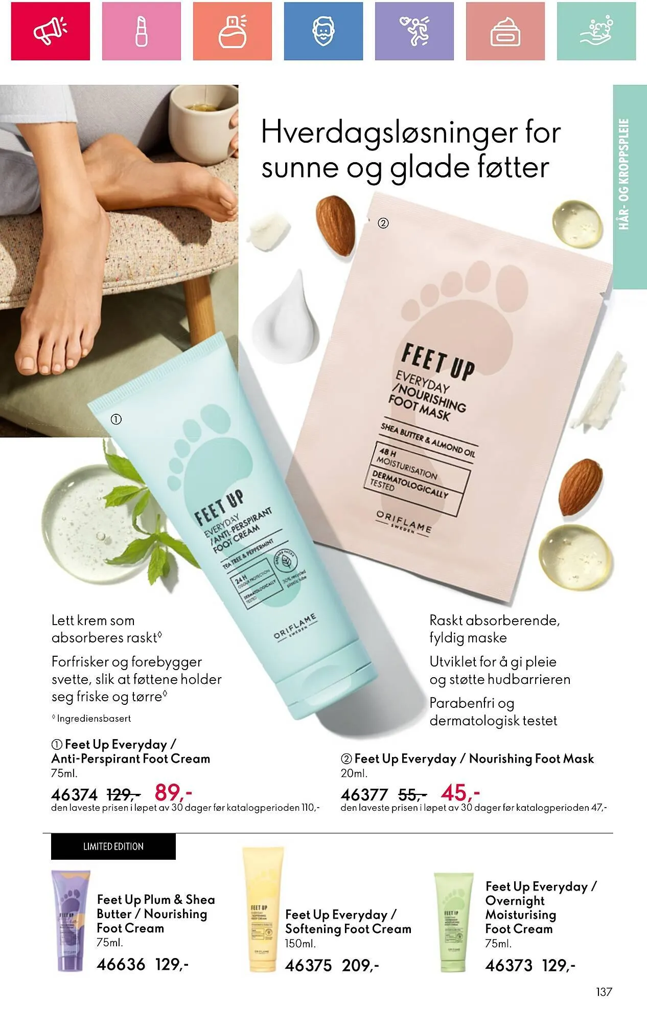 Oriflame Kundeavis fra 5. januar til 25. januar 2025 - kundeavisside 137