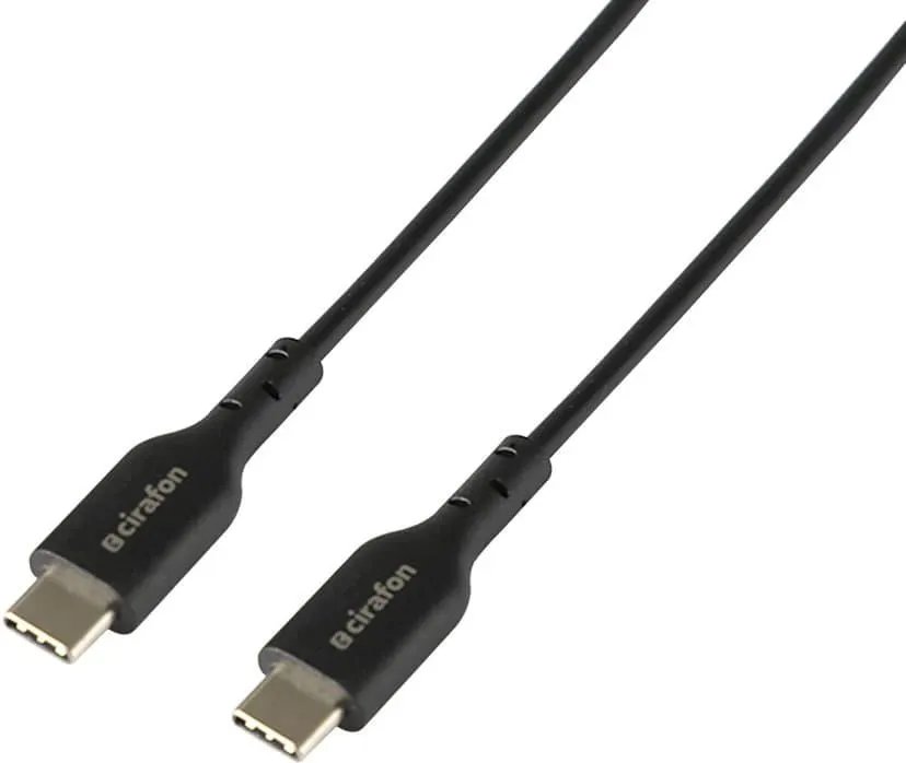 Sync/charge Cable Cm To Cm 0.15M - Black