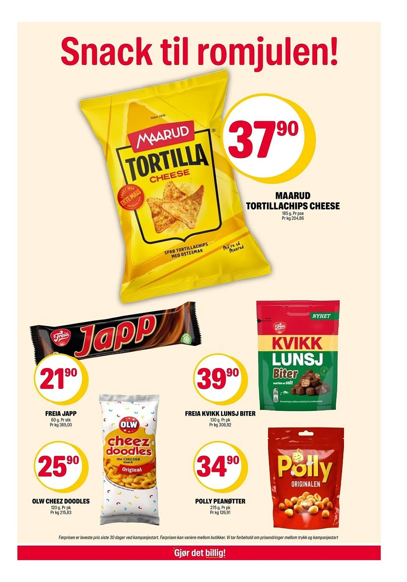 Coop Extra kundeavis fra 22. desember til 4. januar 2026 - kundeavisside 12