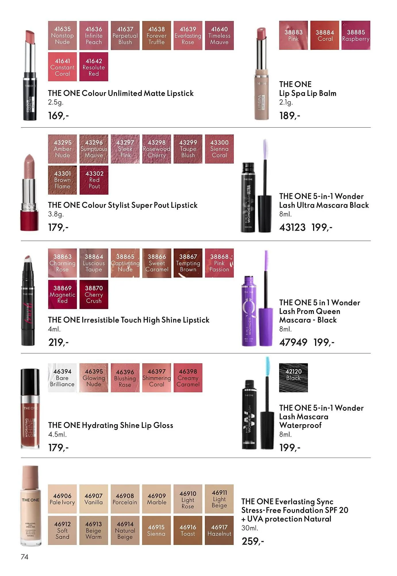 Oriflame katalog fra 2. desember til 9. desember 2025 - kundeavisside 74