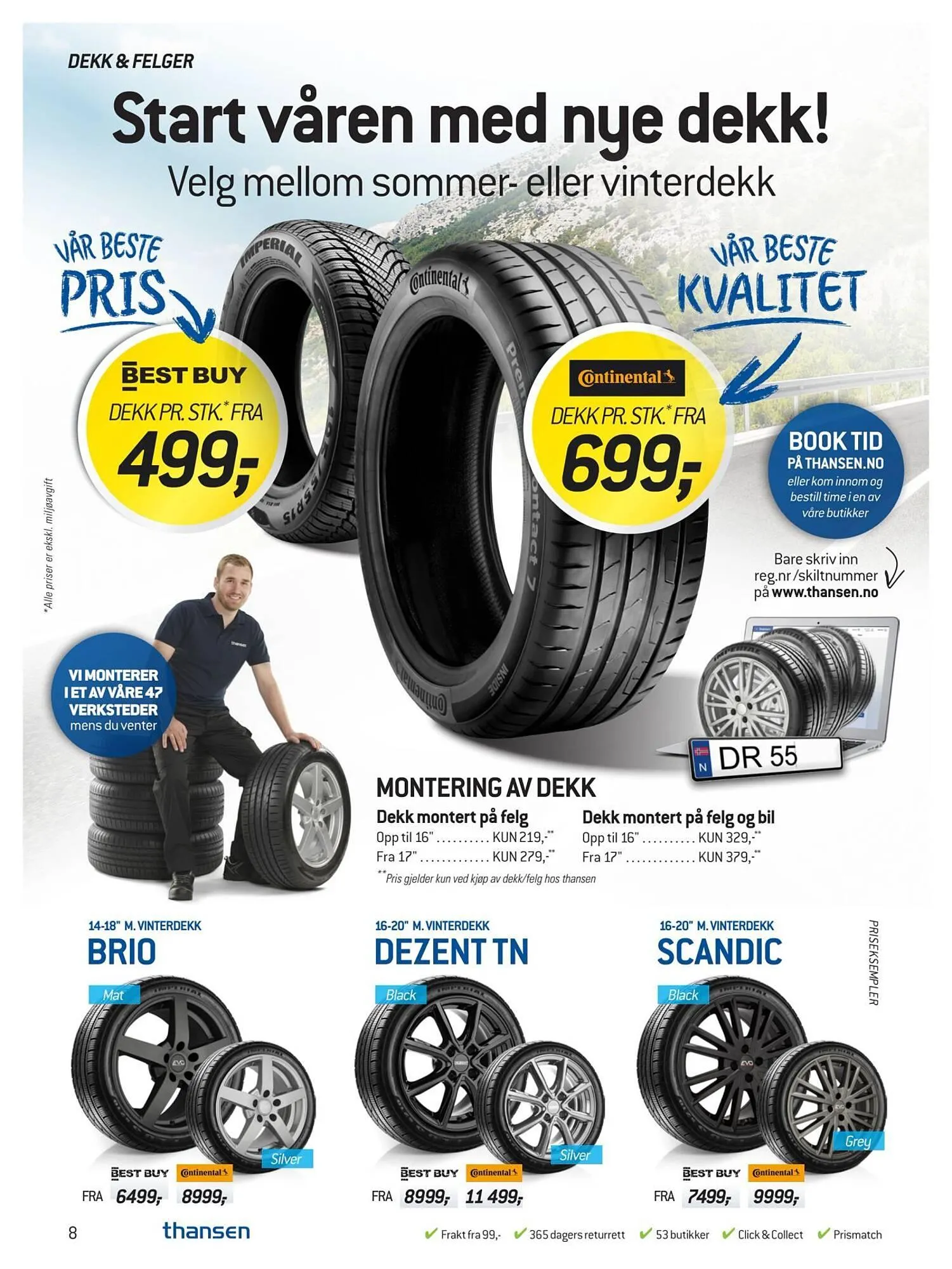 Thansen kundeavis fra 1. mars til 31. mars 2026 - kundeavisside 8