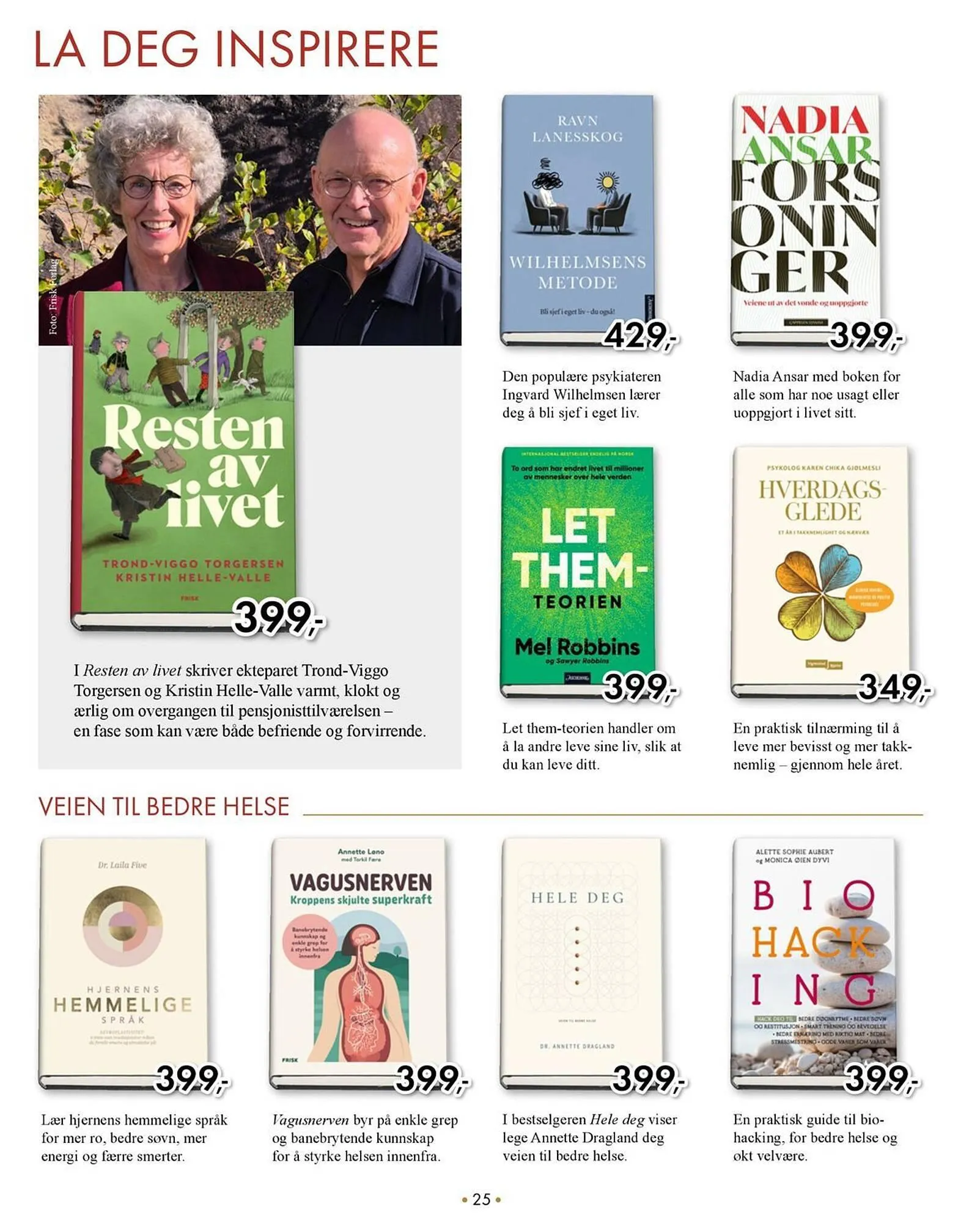 Norli kundeavis fra 2. desember til 31. desember 2025 - kundeavisside 25