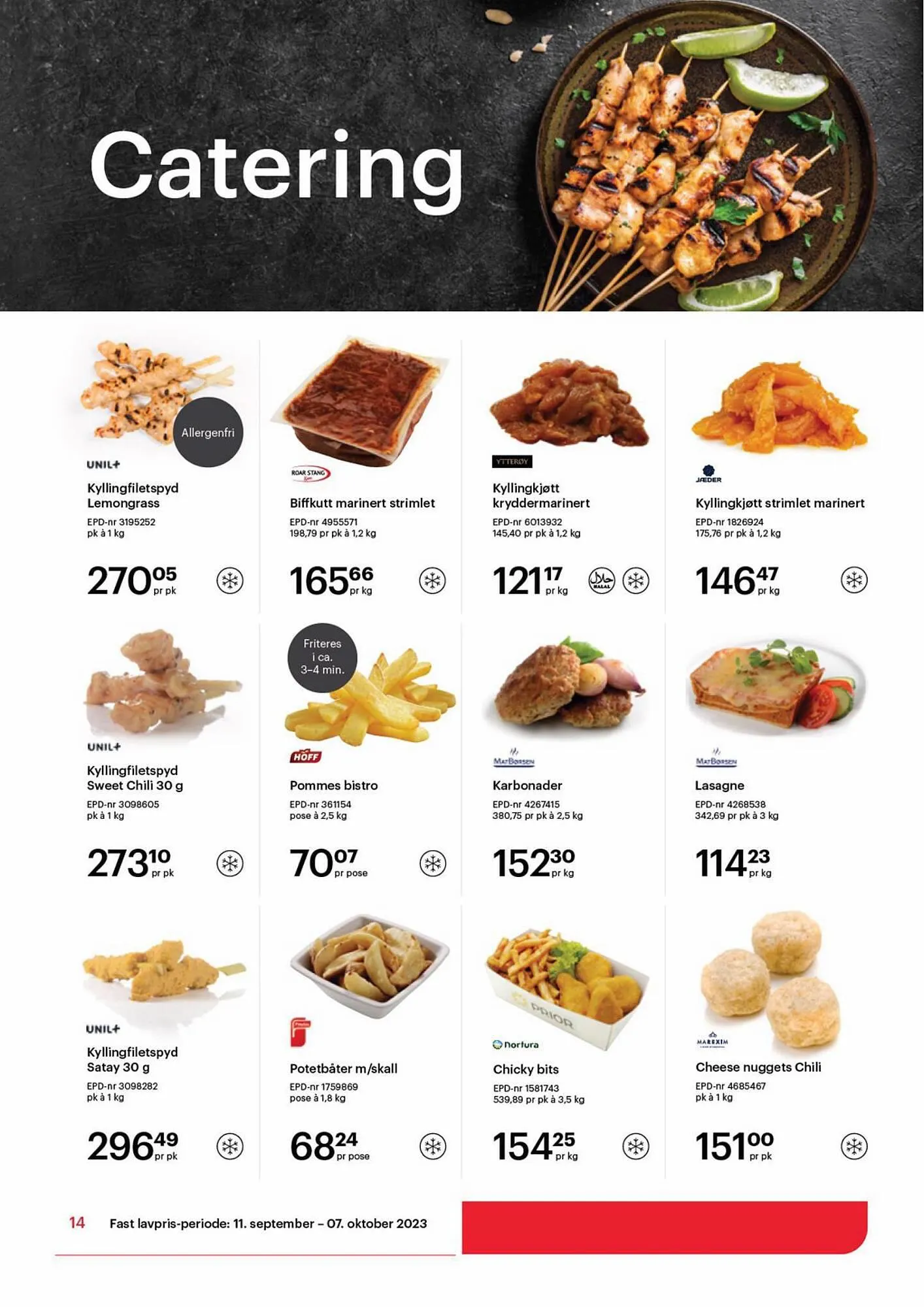 Storcash Kundeavis fra 11. september til 7. oktober 2023 - kundeavisside 14