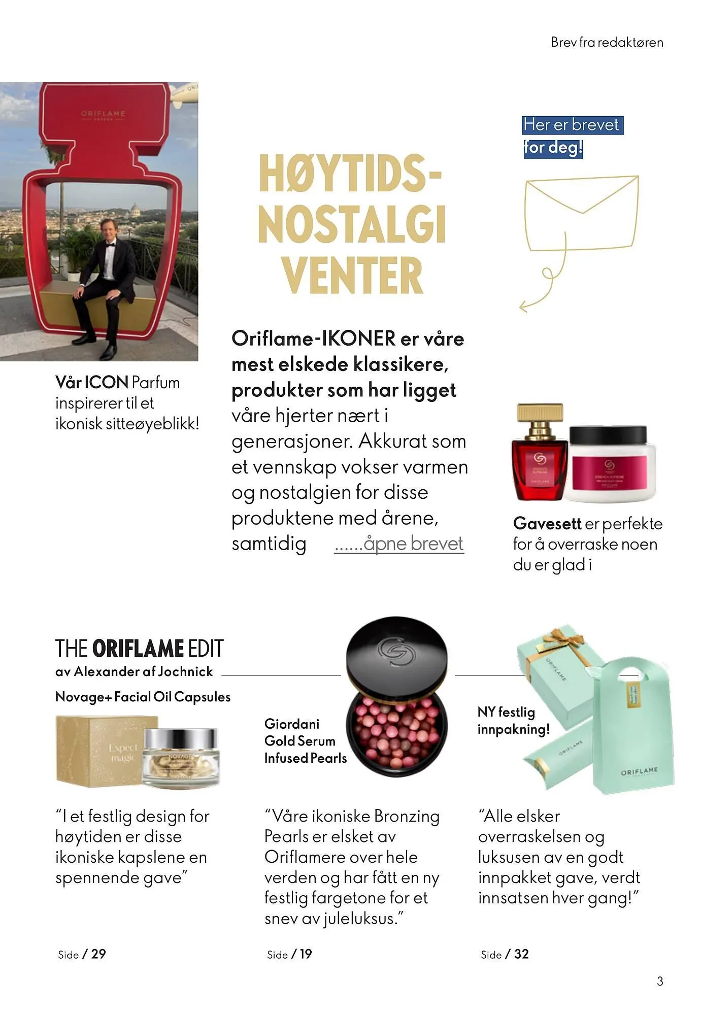 Oriflame katalog fra 2. desember til 9. desember 2025 - kundeavisside 3