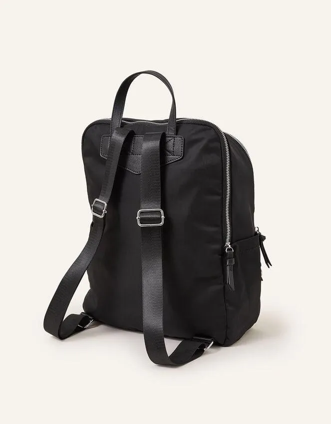 Plain Nylon Rucksack