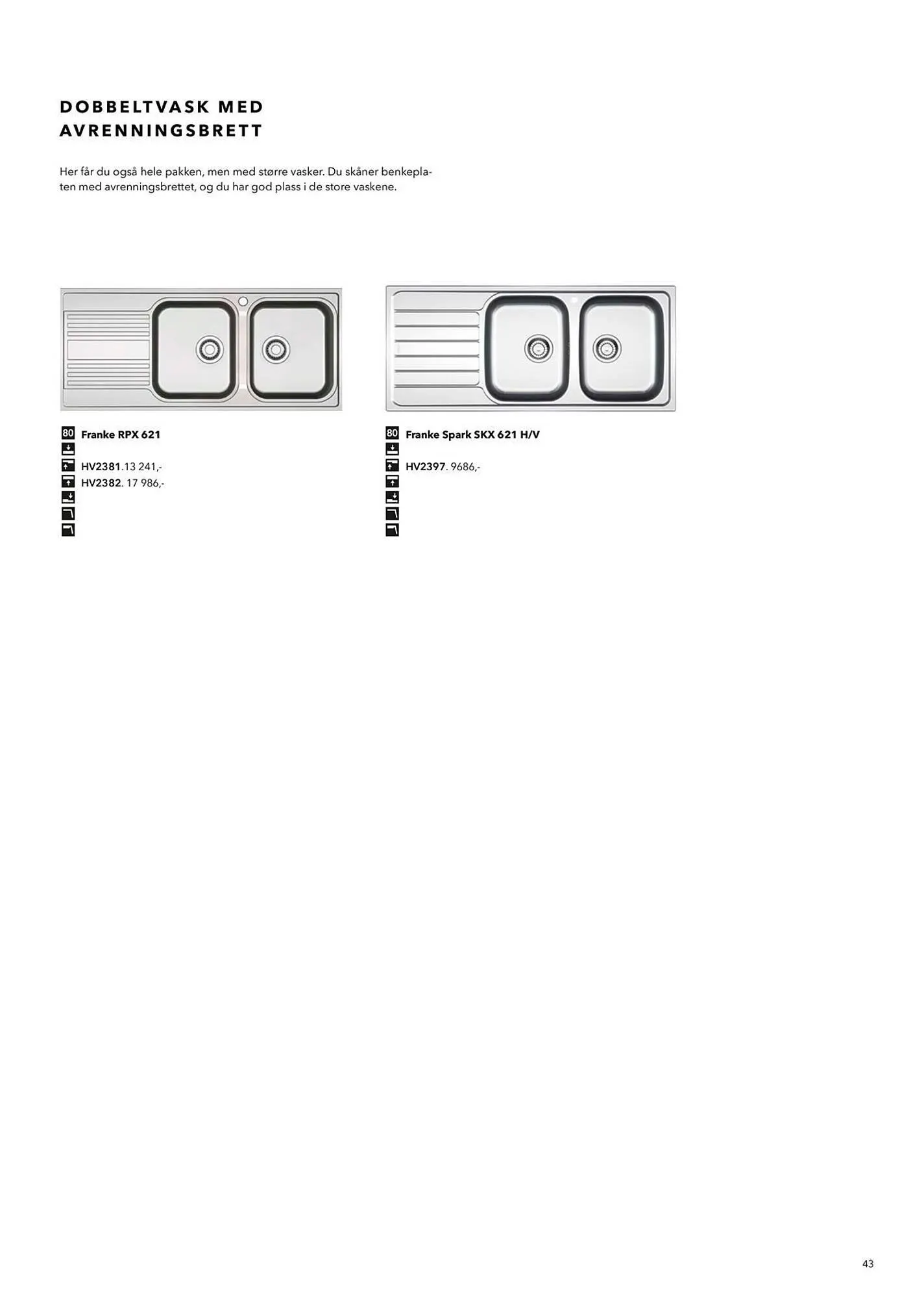 Kvik Kjøkken Kundeavis fra 28. mars til 11. april 2024 - kundeavisside 43