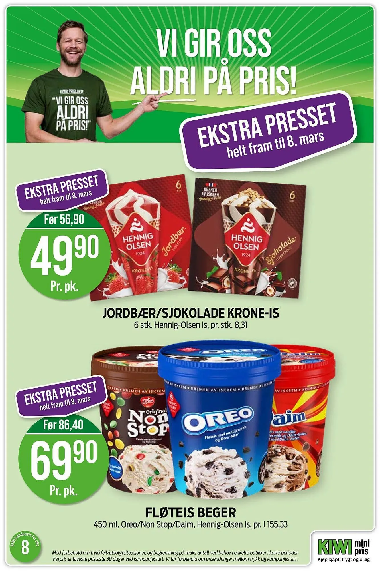 Kiwi kundeavis fra 16. februar til 23. februar 2026 - kundeavisside 9