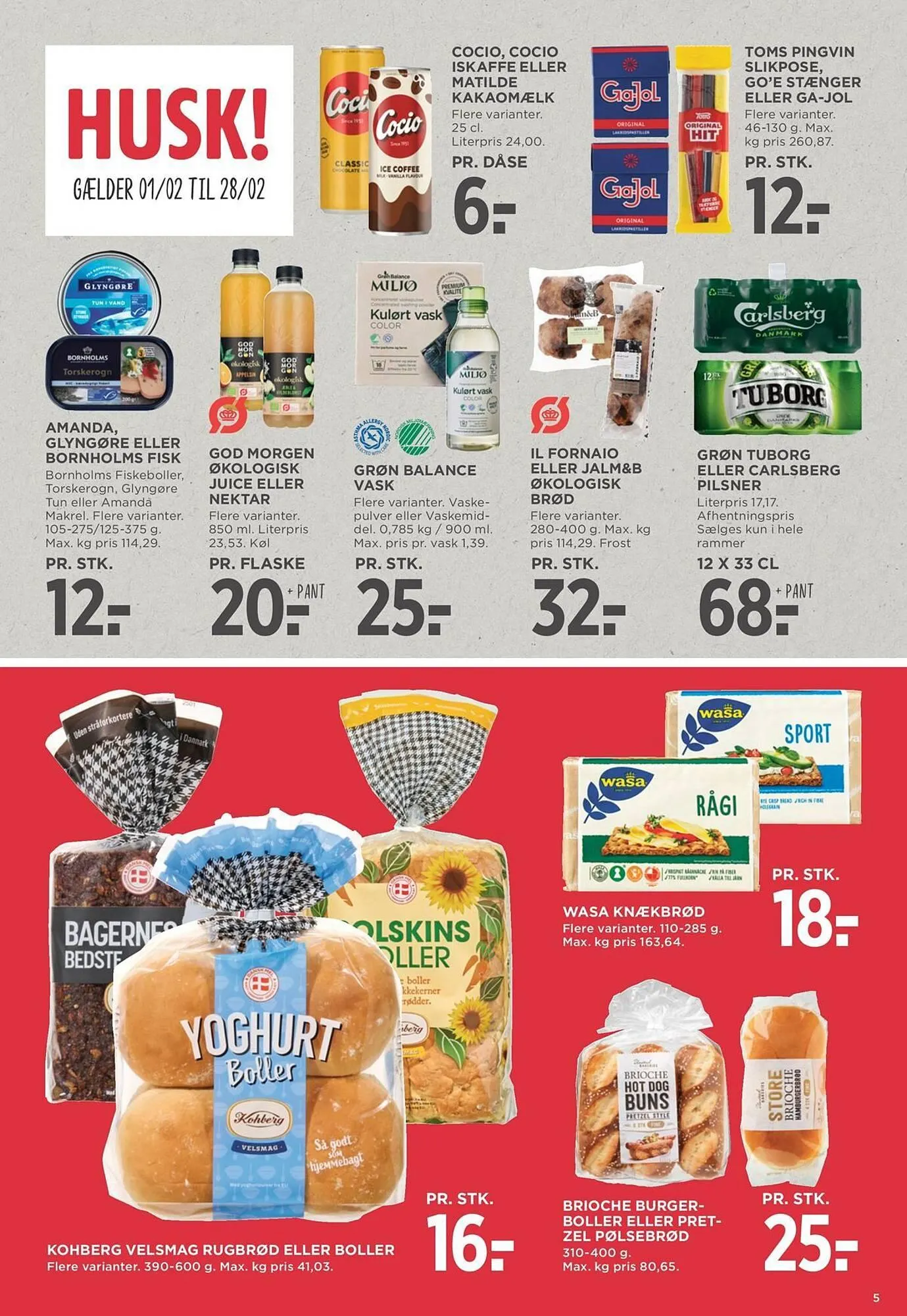 Meny kundeavis fra 6. februar til 12. februar 2026 - kundeavisside 6