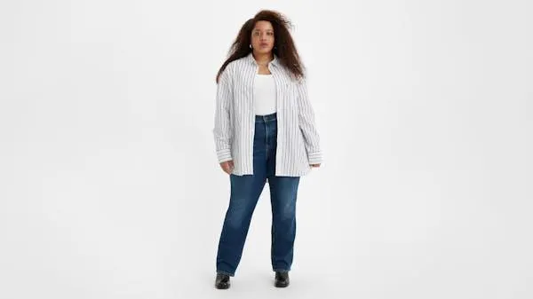 724™ High Rise Straight Jeans (Plus Size)