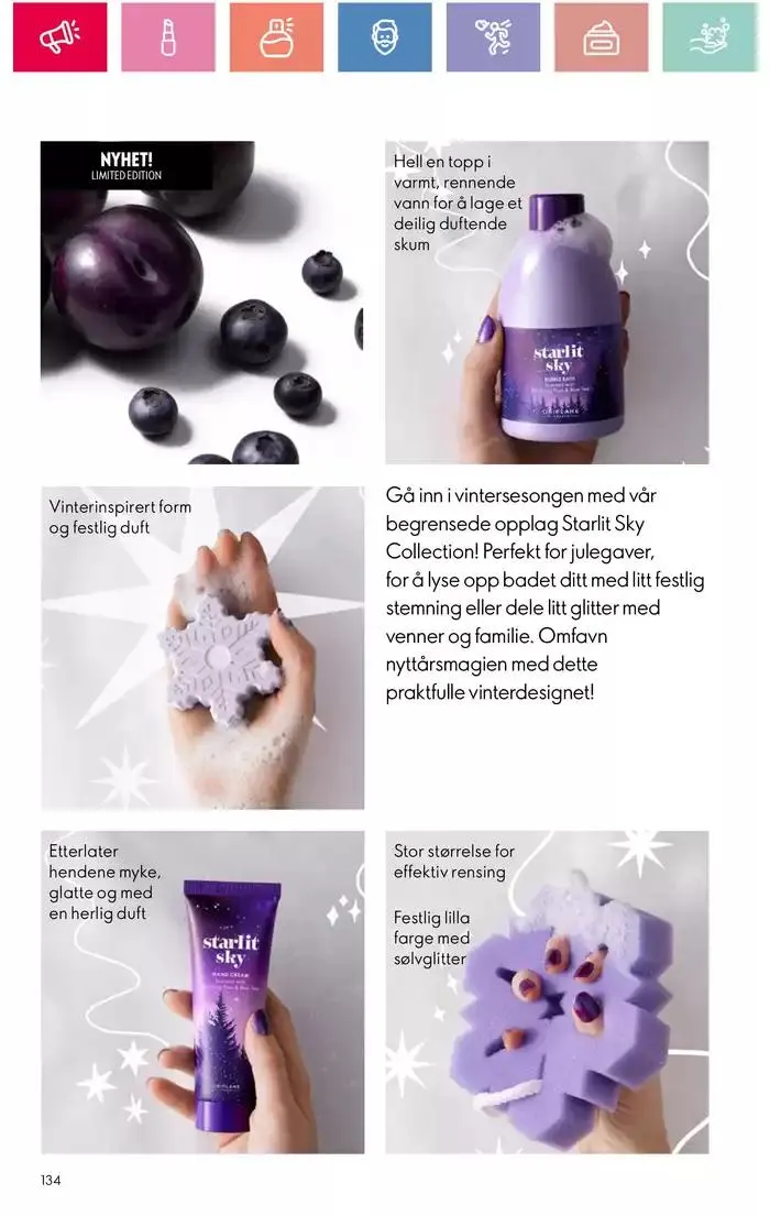 ORIFLAME Kundeavis fra 5. januar til 12. januar 2025 - kundeavisside 134