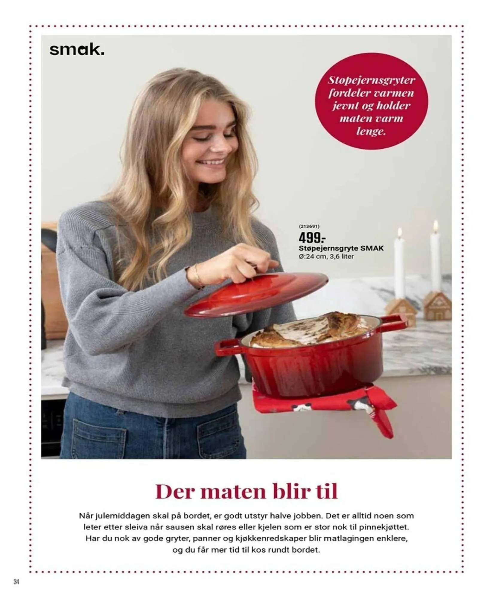 Europris kundeavis fra 29. oktober til 24. desember 2025 - kundeavisside 34