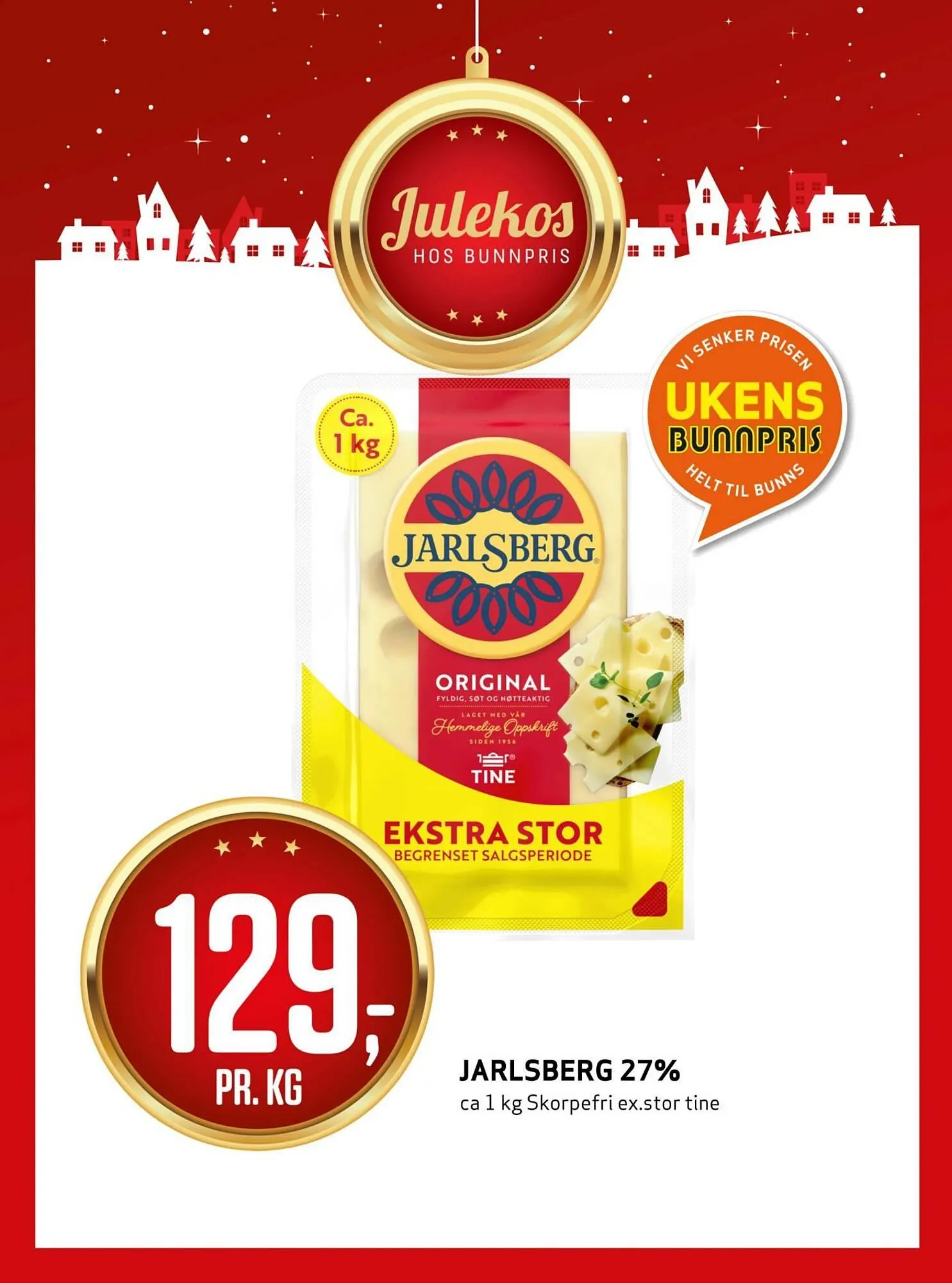 Bunnpris kundeavis fra 1. desember til 8. desember 2025 - kundeavisside 9