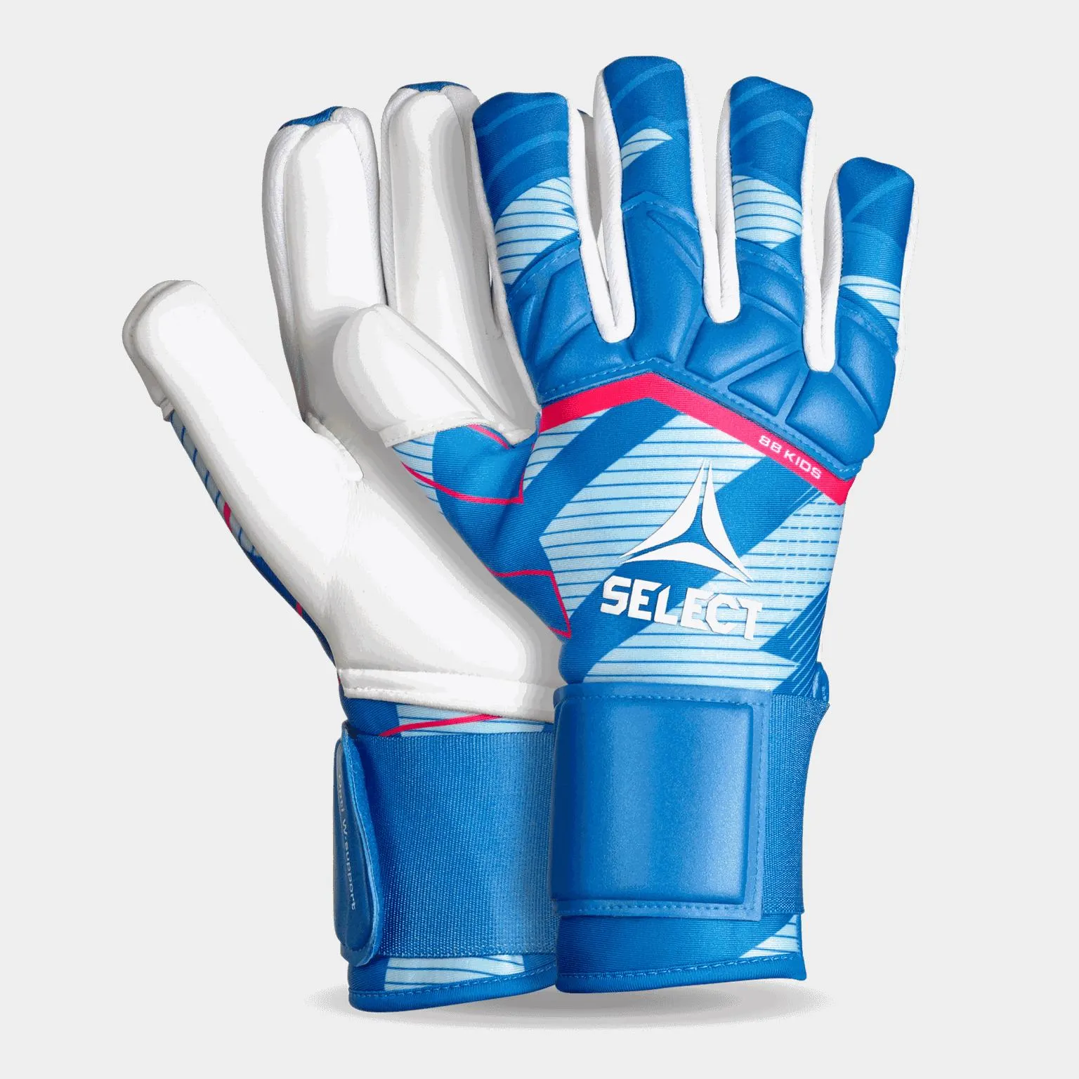 88 V25, keeperhansker, barn - Blå