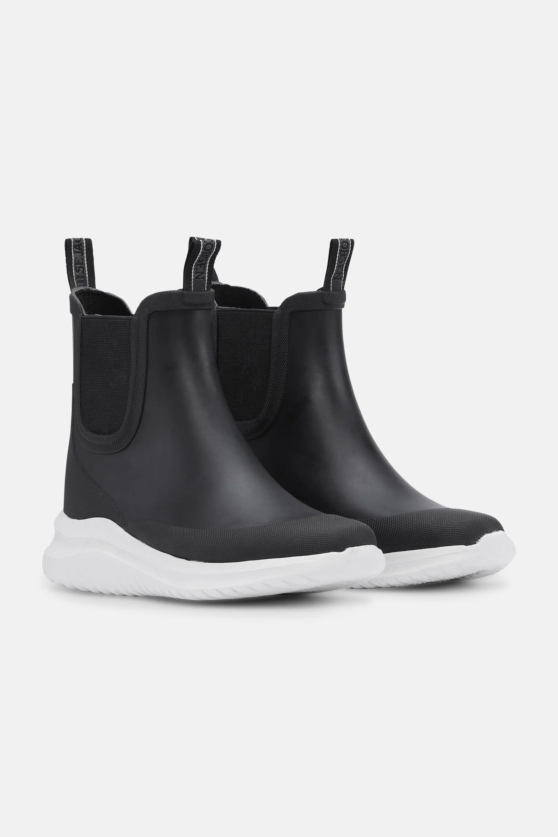 Short Rubber Boots - Black