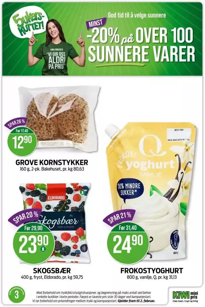 Kiwi Kundeavis fra 13. januar til 19. januar 2025 - kundeavisside 5