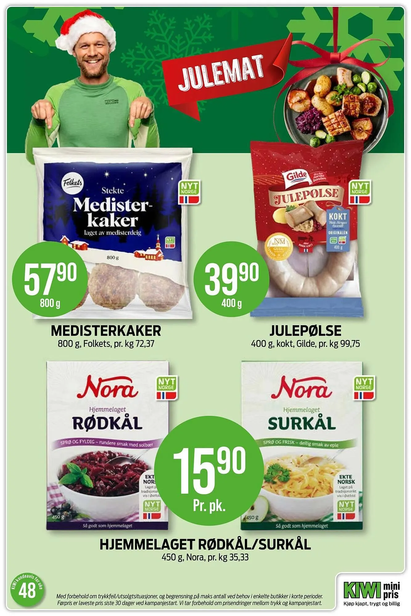 Kiwi kundeavis fra 24. november til 30. november 2025 - kundeavisside 3