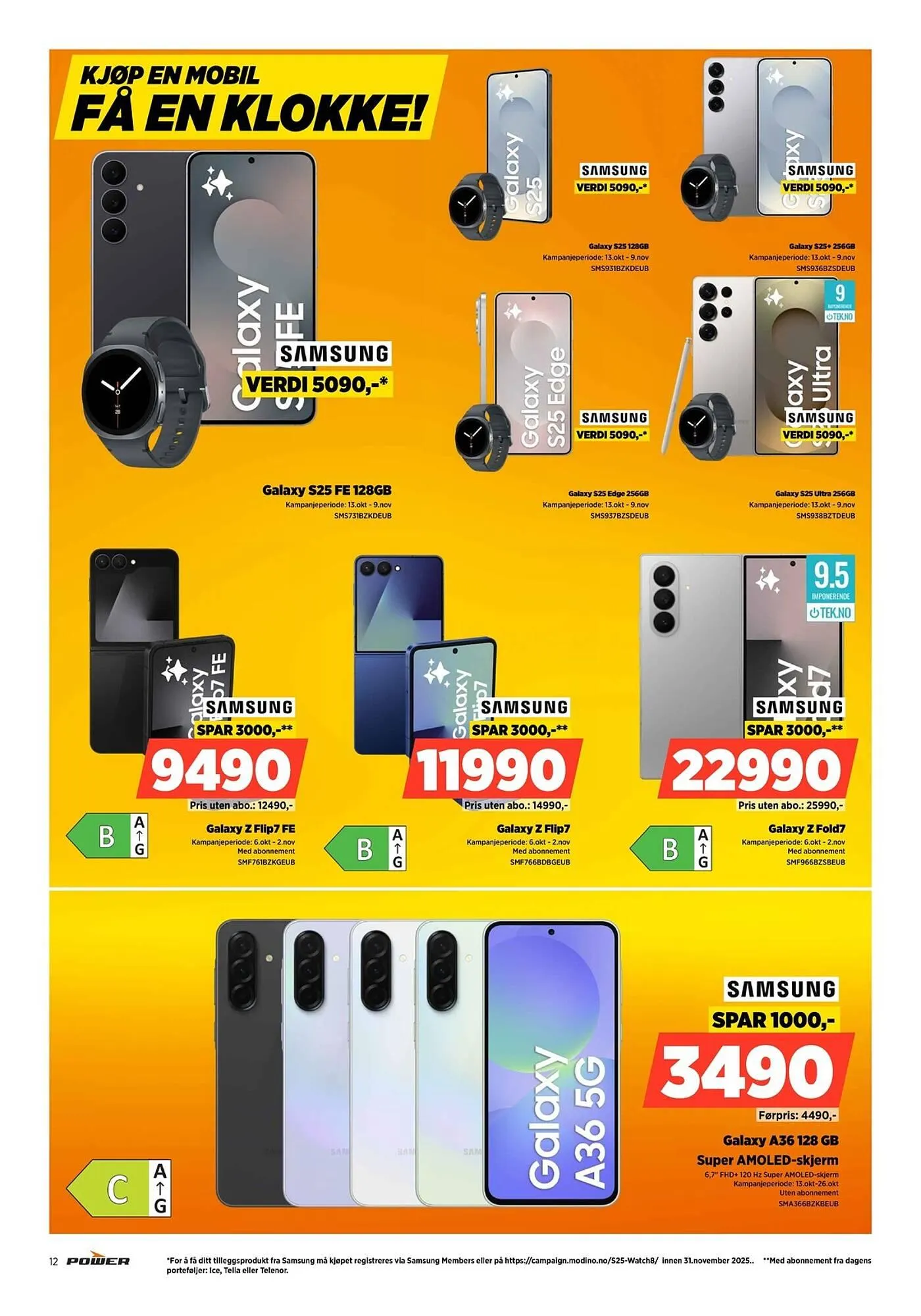 POWER kundeavis fra 20. oktober til 26. oktober 2025 - kundeavisside 12