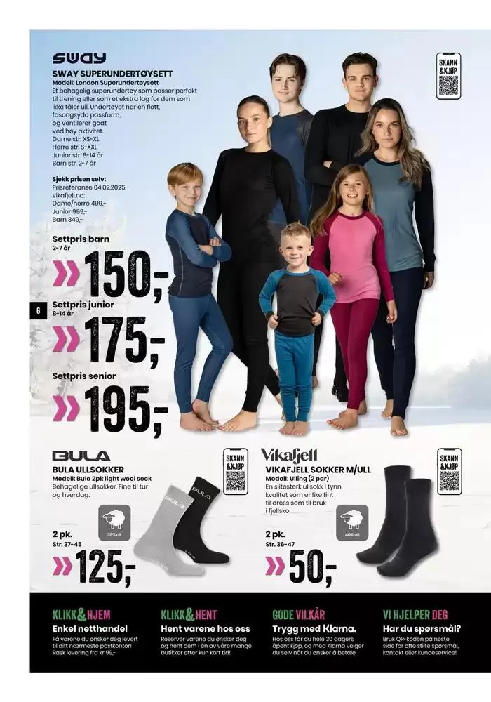 Folder Sport Outlet fra 21. februar til 7. mars 2025 - kundeavisside 6