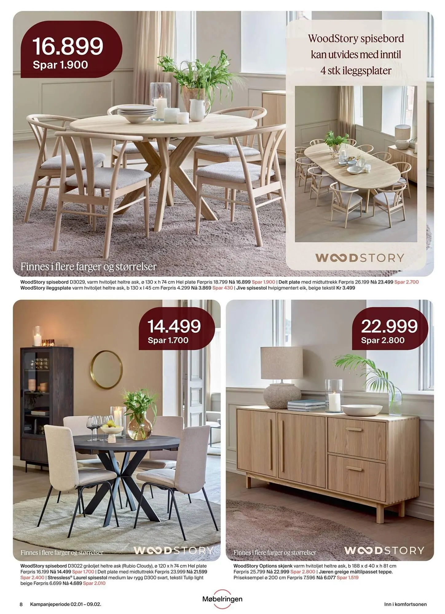 Møbelringen kundeavis fra 2. januar til 10. februar 2026 - kundeavisside 8