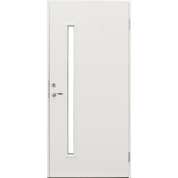 Solid Dørsett funkis ytterdør glass 10x21h ncs s0502-y lås 565 syl 1275