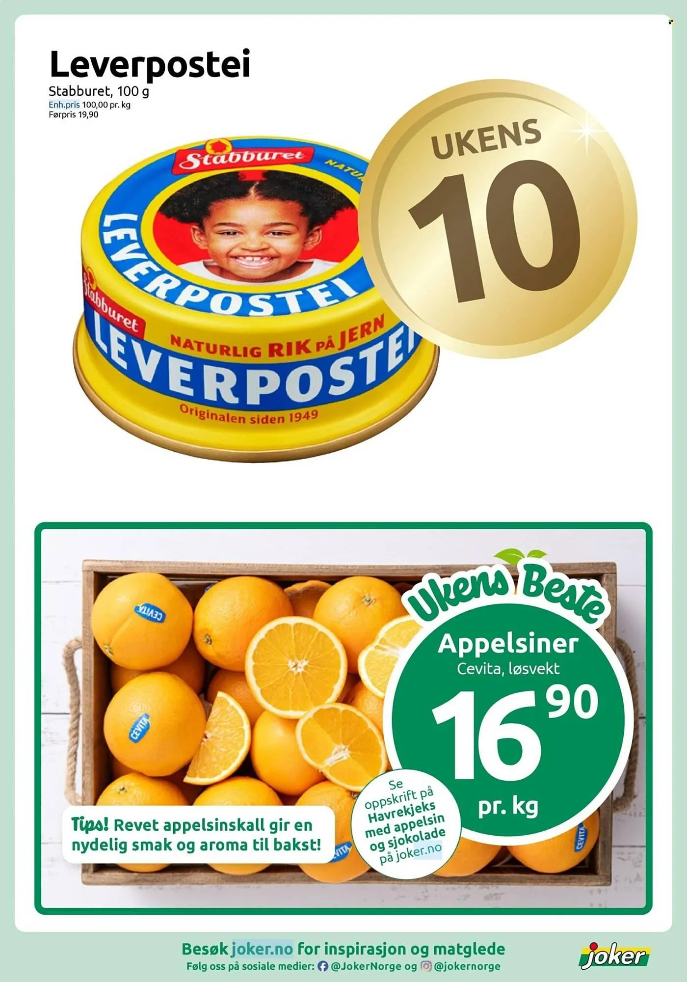 Joker kundeavis fra 6. januar til 10. januar 2026 - kundeavisside 2
